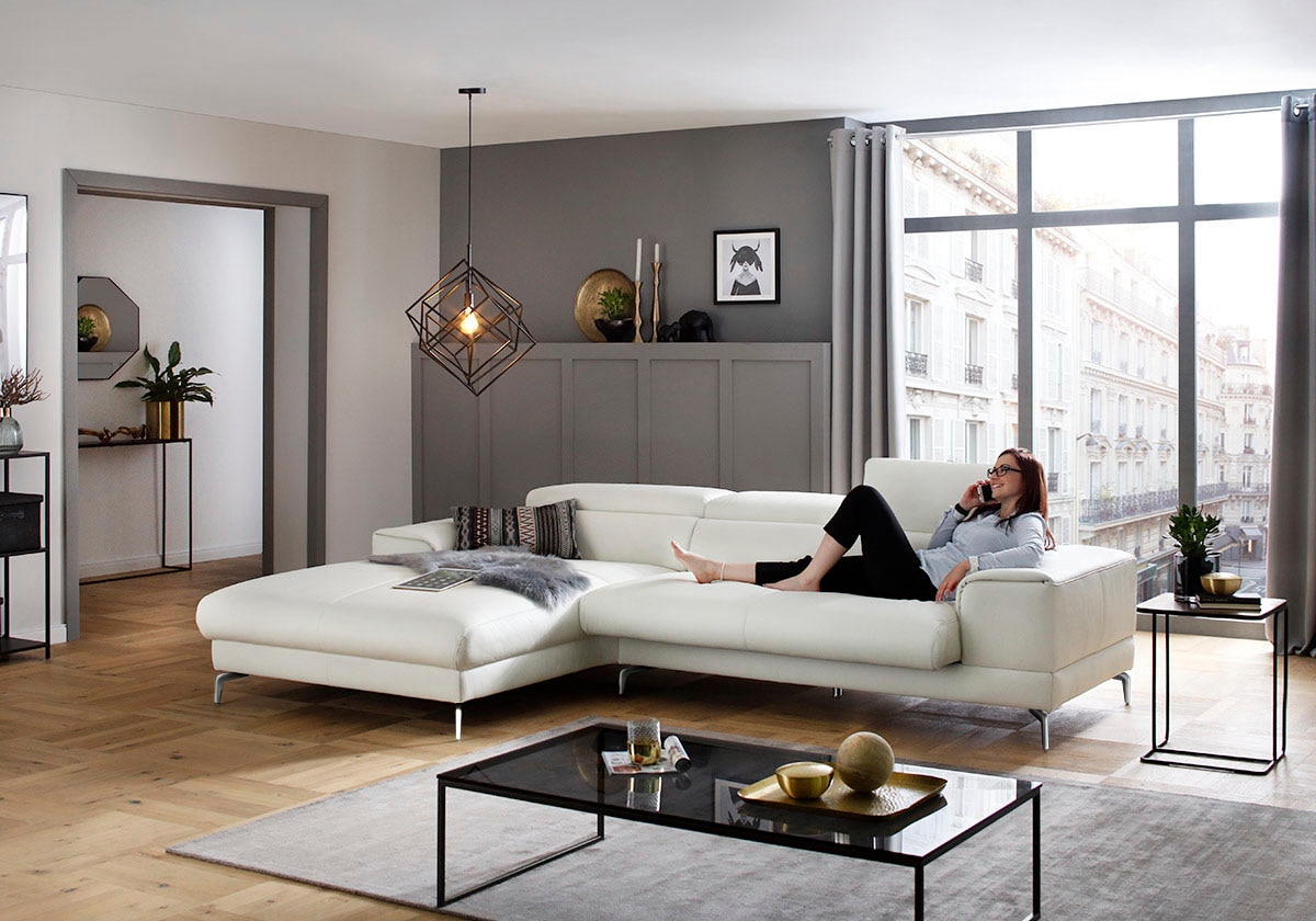 W.SCHILLIG Ecksofa "piedroo, Designsofa mit tollem Sitzkomfort, bequem und günstig online kaufen