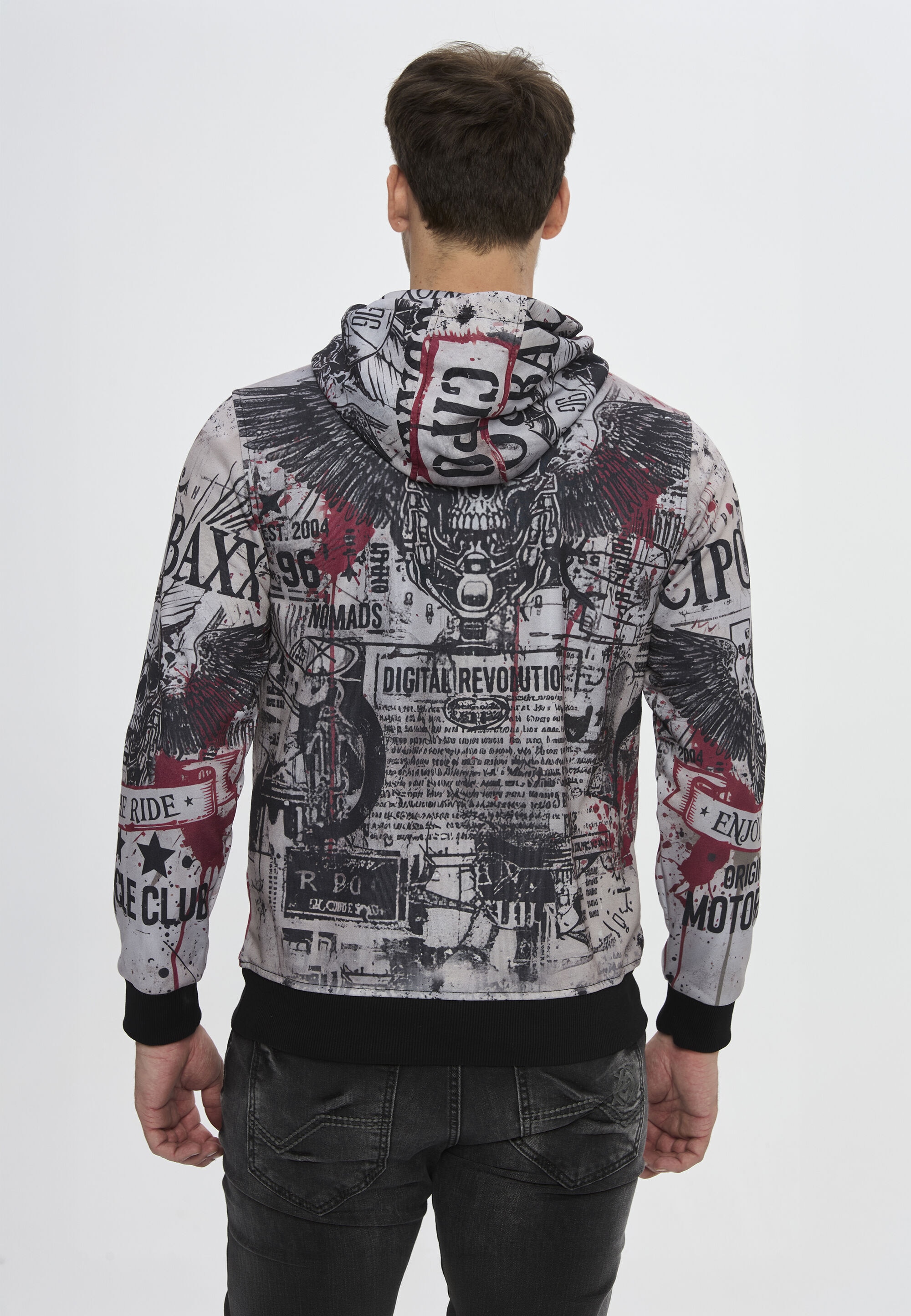 Cipo & Baxx Kapuzenpullover »Cipo & Baxx Hoodie CL614«