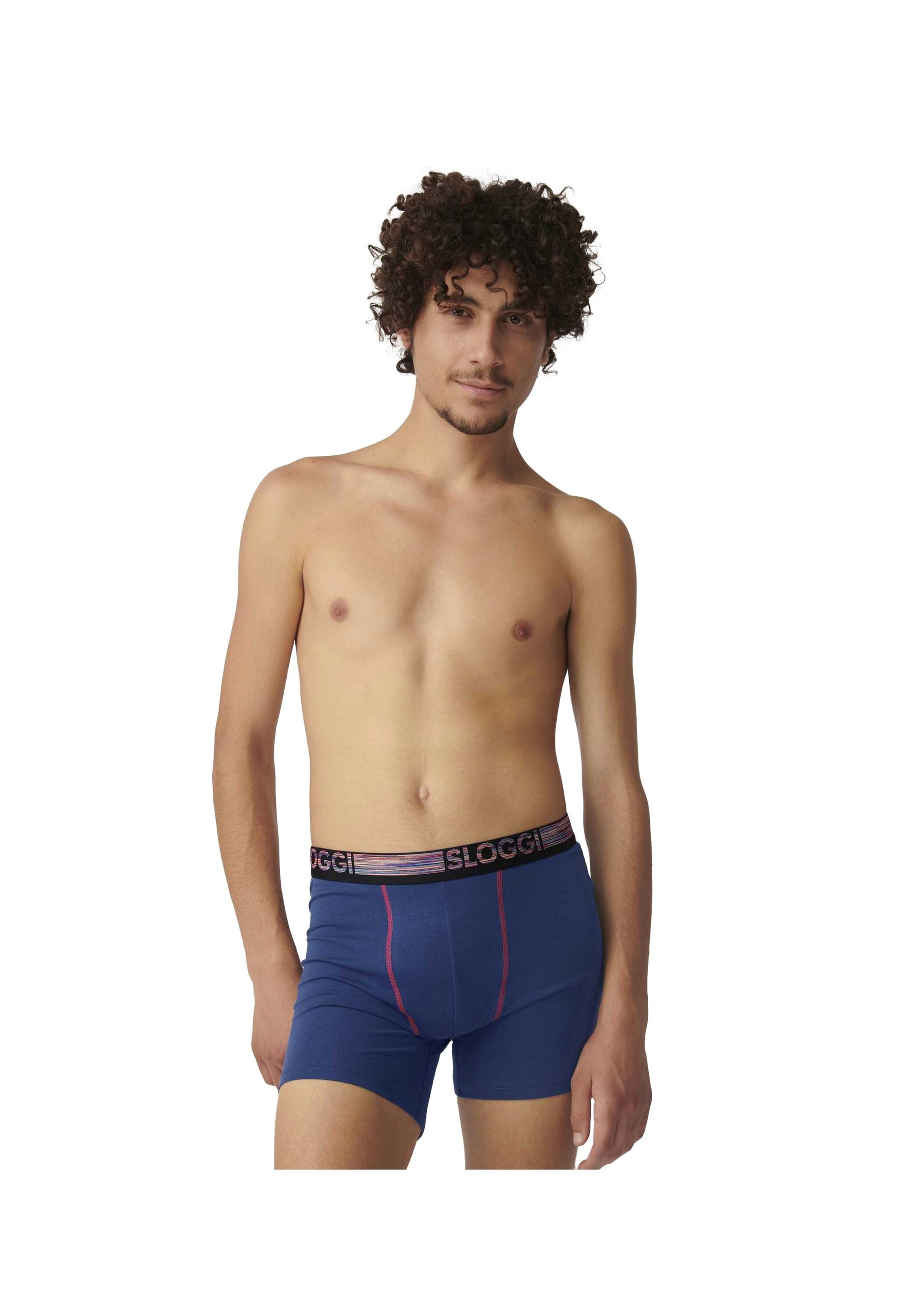 sloggi Boxershorts »Boxershort GO ABC NATURAL H Short 6P 6er Pack«