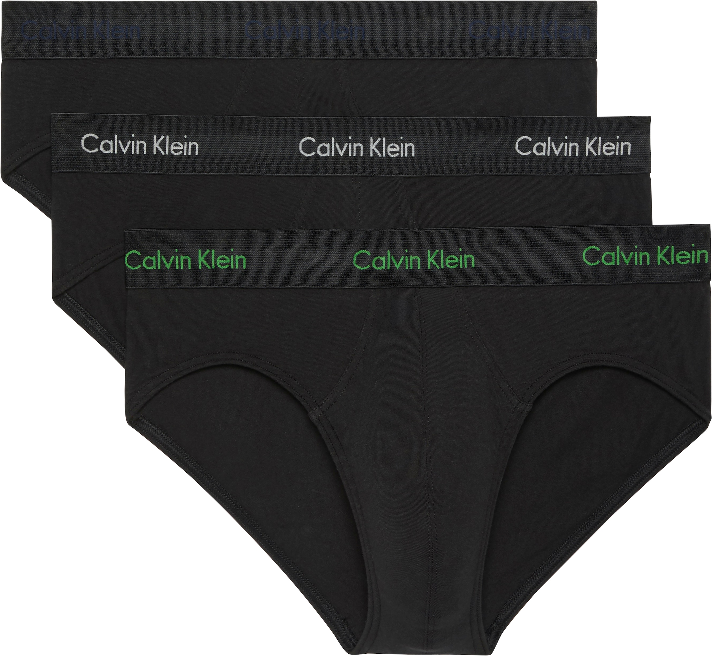 Calvin Klein Underwear Hipster 3 Stk. tlg., mit farbigem Webbund günstig online kaufen