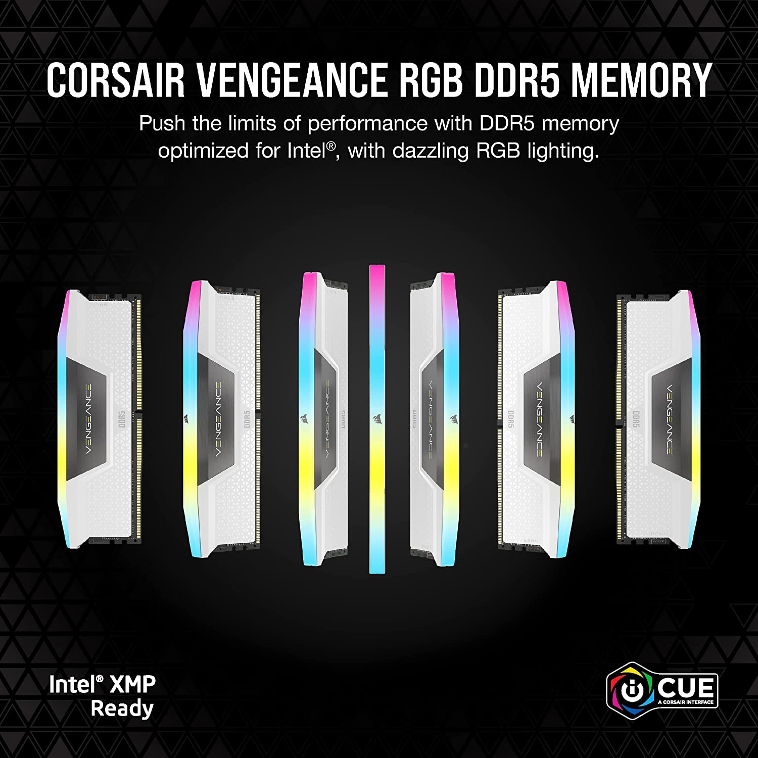 Corsair Arbeitsspeicher »Vengeance RGB DDR5 5200MHz 32GB (2x16GB)«