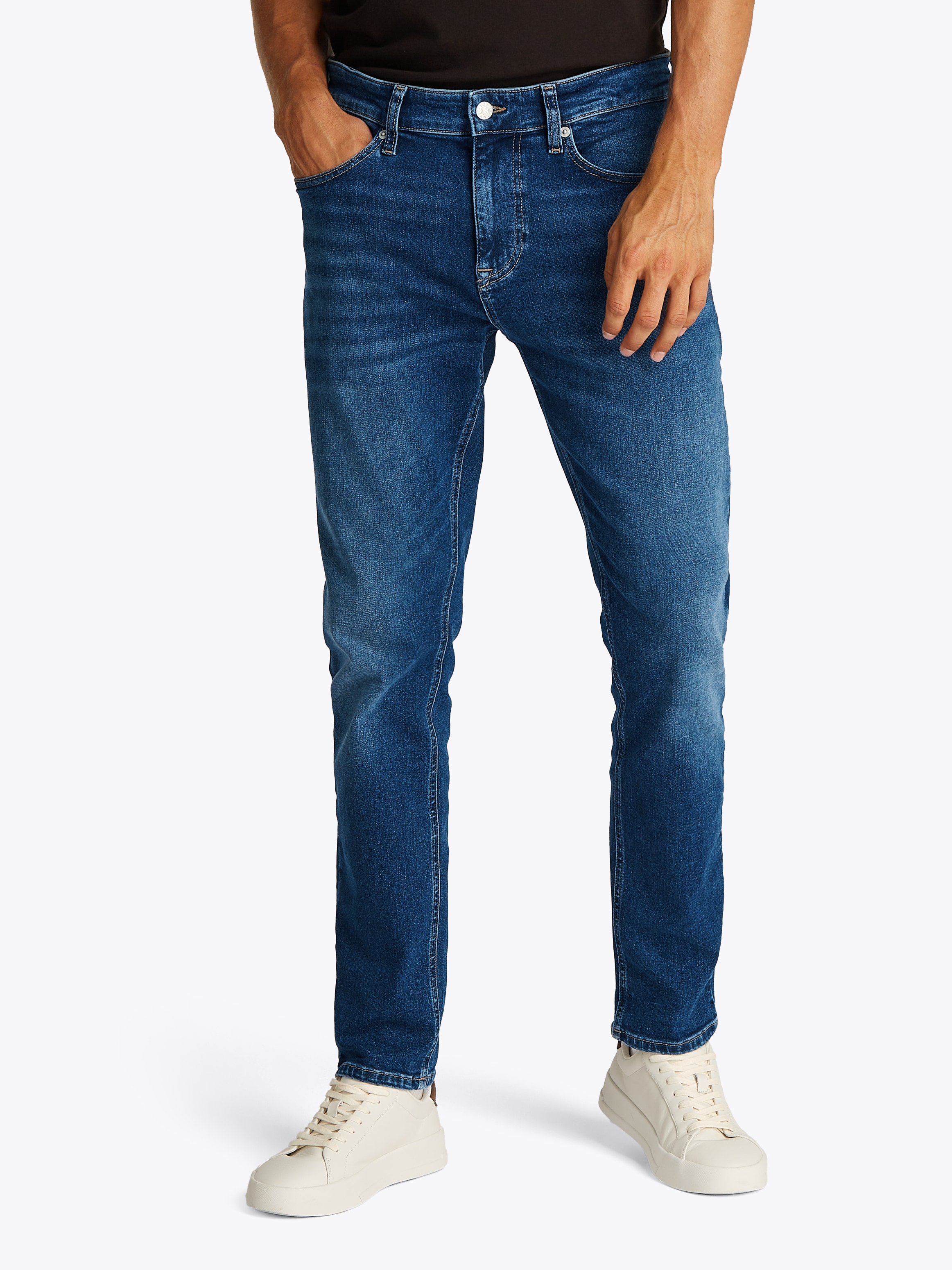 Tommy Jeans Slim-fit-Jeans "Austin Slim Tapered", Mit Gürtelschlaufen günstig online kaufen