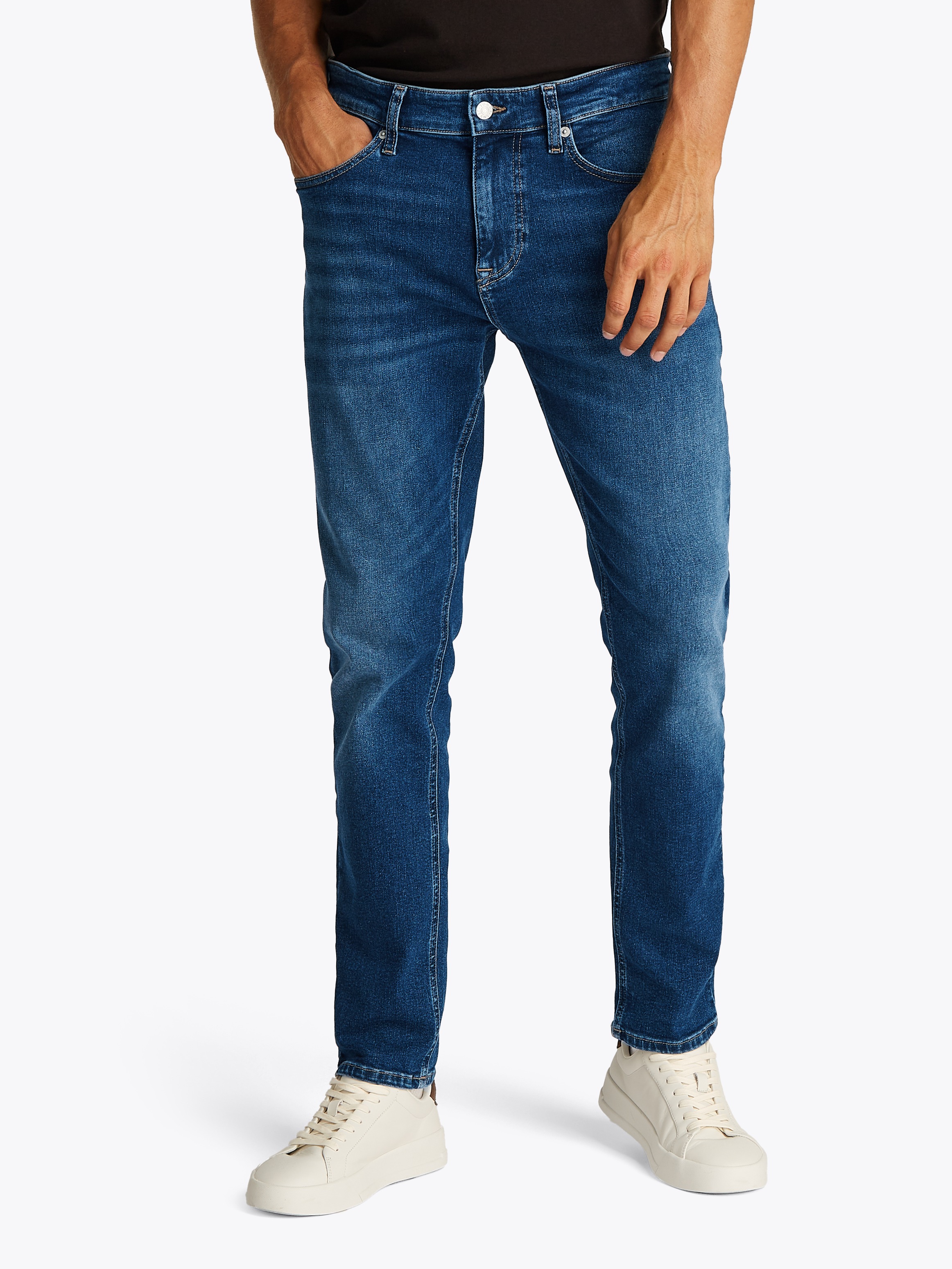 Tommy Jeans Slim-fit-Jeans "Austin Slim Tapered", zum Knöchel hin schmaler günstig online kaufen