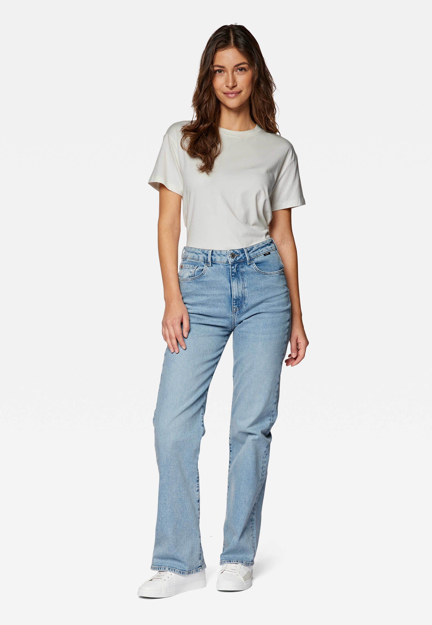 High-waist-Jeans »VICTORIA«, Wide Leg Jeans