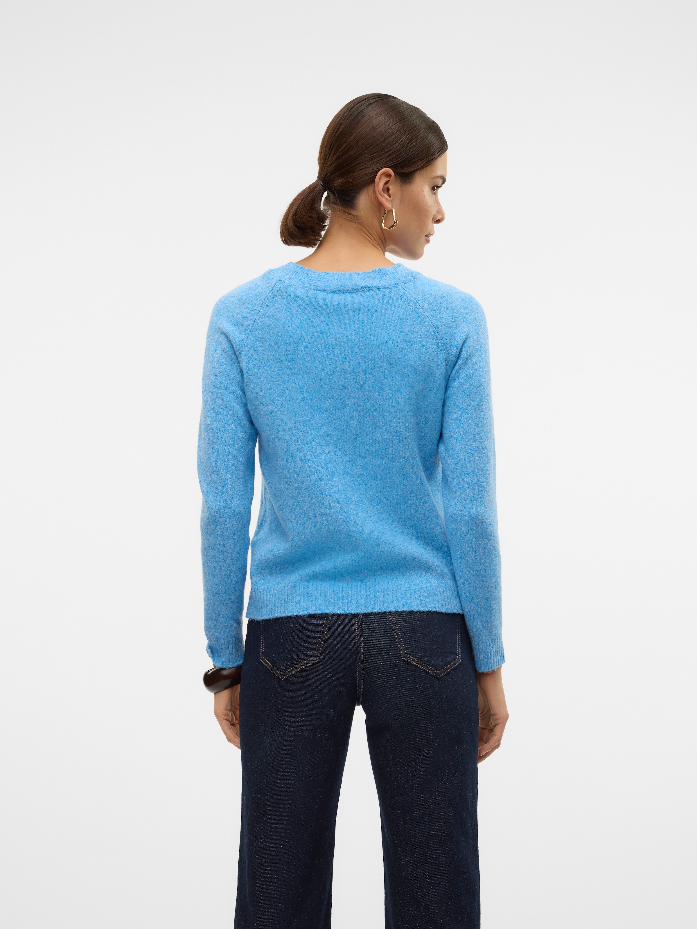 Vero Moda Rundhalspullover »VMDOFFY LS O-NECK BLOUSE GA NOOS«