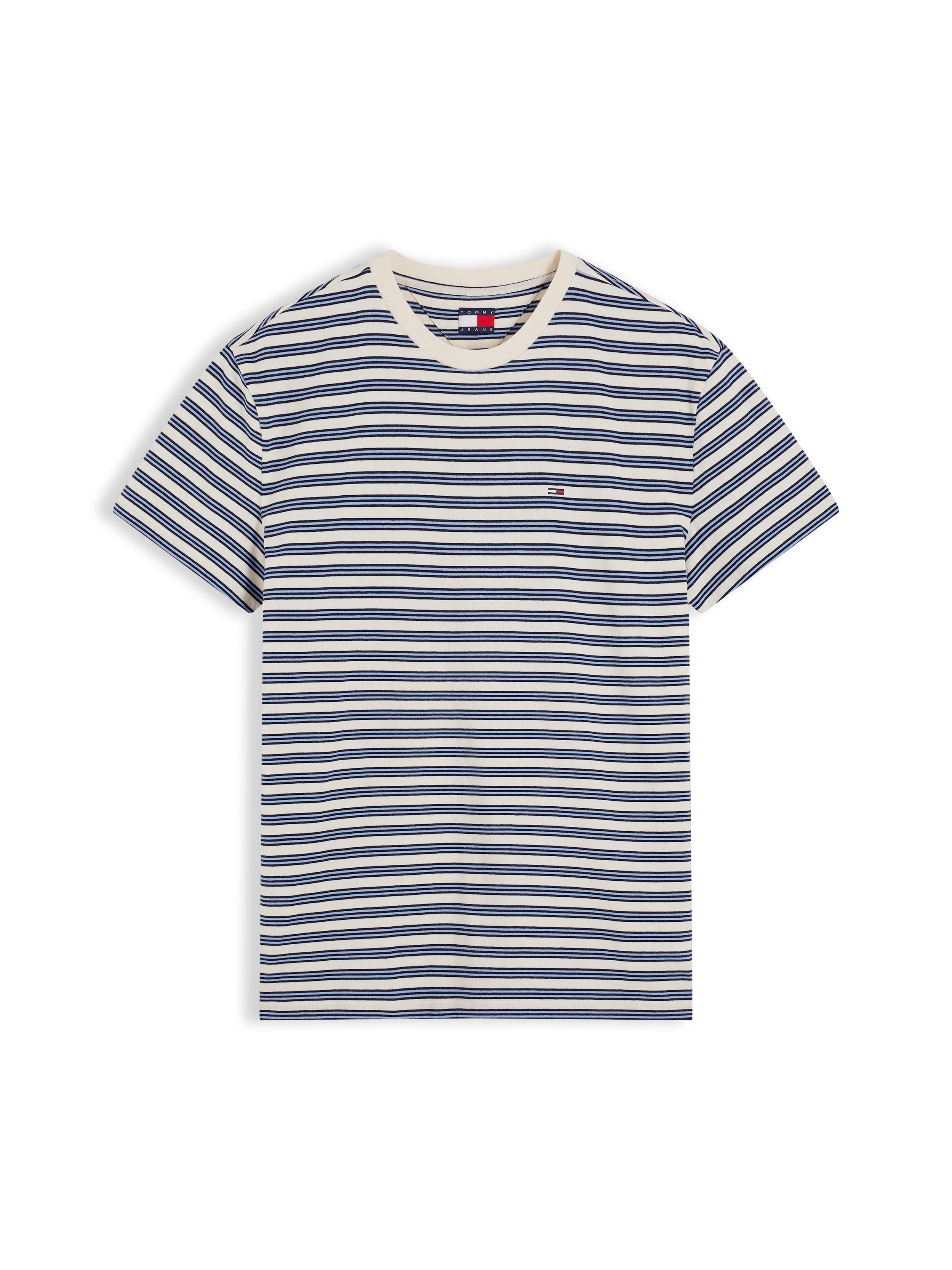 Tommy Jeans T-Shirt »REGULAR STRIPE TEE« Regular fit mit Streifenmuster