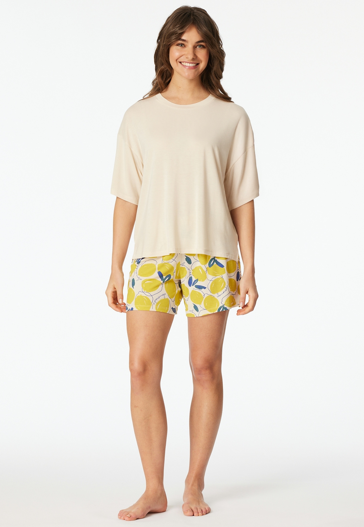 Schiesser Shorty "Casual Fashion" 2 tlg. mit Rundhalsausschnitt, in softer günstig online kaufen