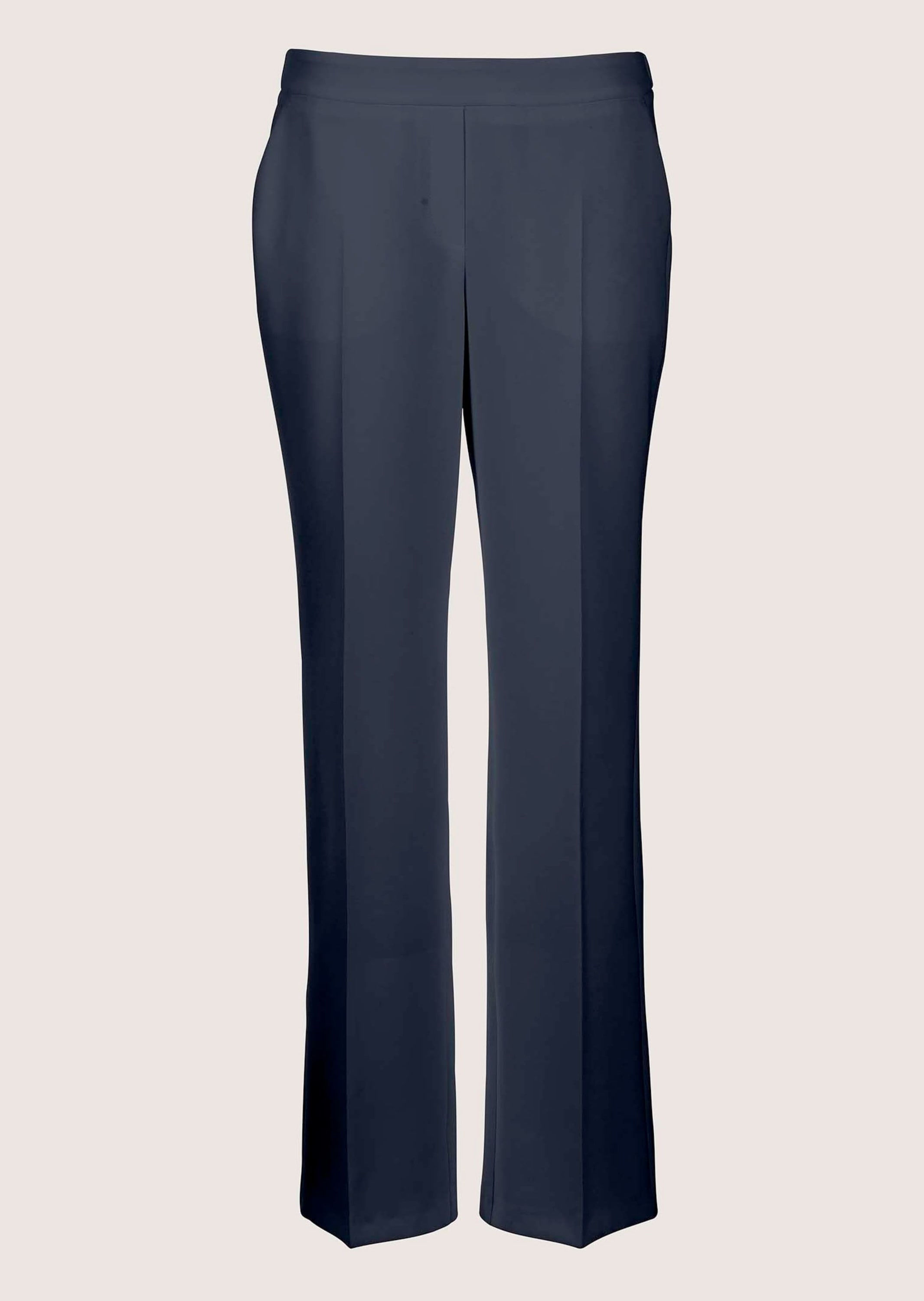 MADELEINE Schlupfhose "Schlupfhose Elegante Damenhose mit Bügelfalten" Weite Schlupfhose mit Bügelfalte