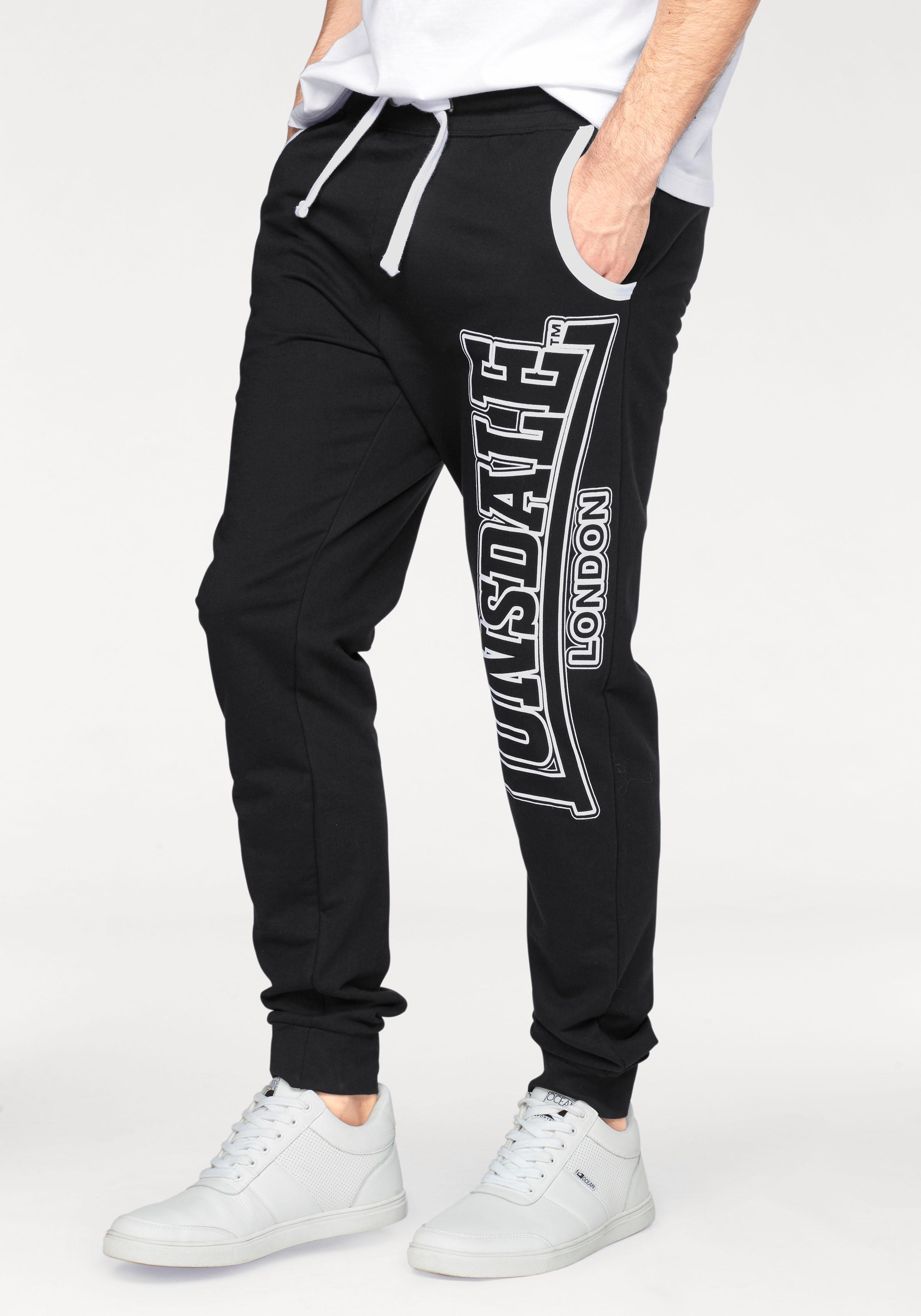 Lonsdale Jogginghose "MARLDON" mit seitlichen Eingrifftaschen, aus Baumwolle und Polyester