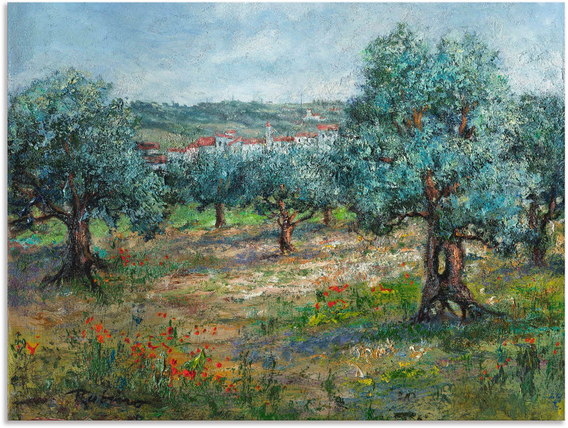 Artland Wandbild "Toskana II", Europa, (1 St.), als Alubild, Outdoorbild, L günstig online kaufen
