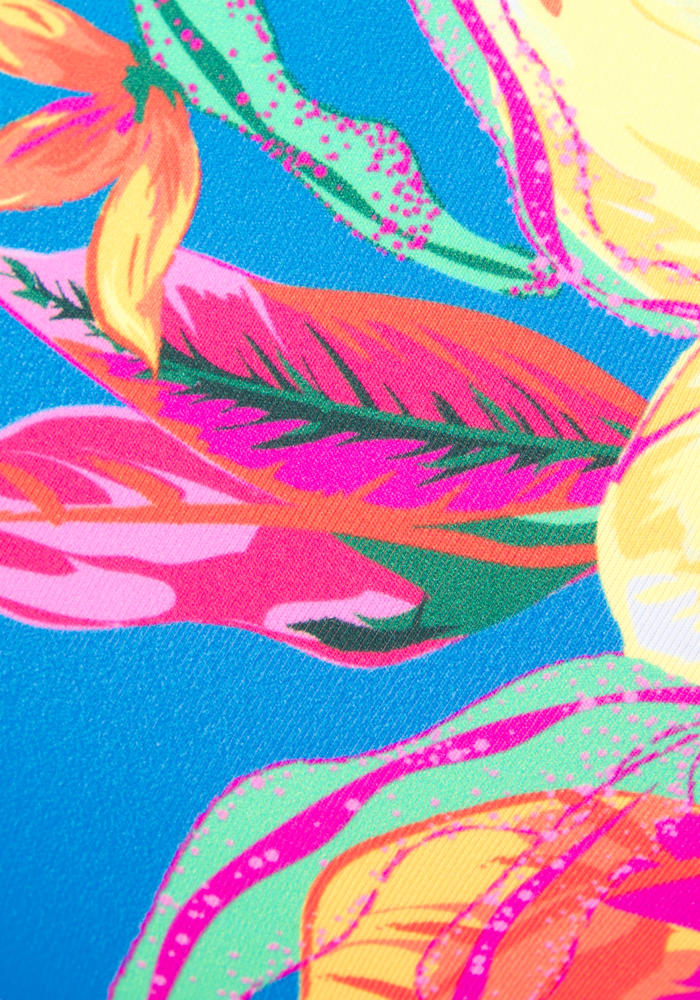 LASCANA Push-Up-Bikini-Top »Malia« mit tropischem Print
