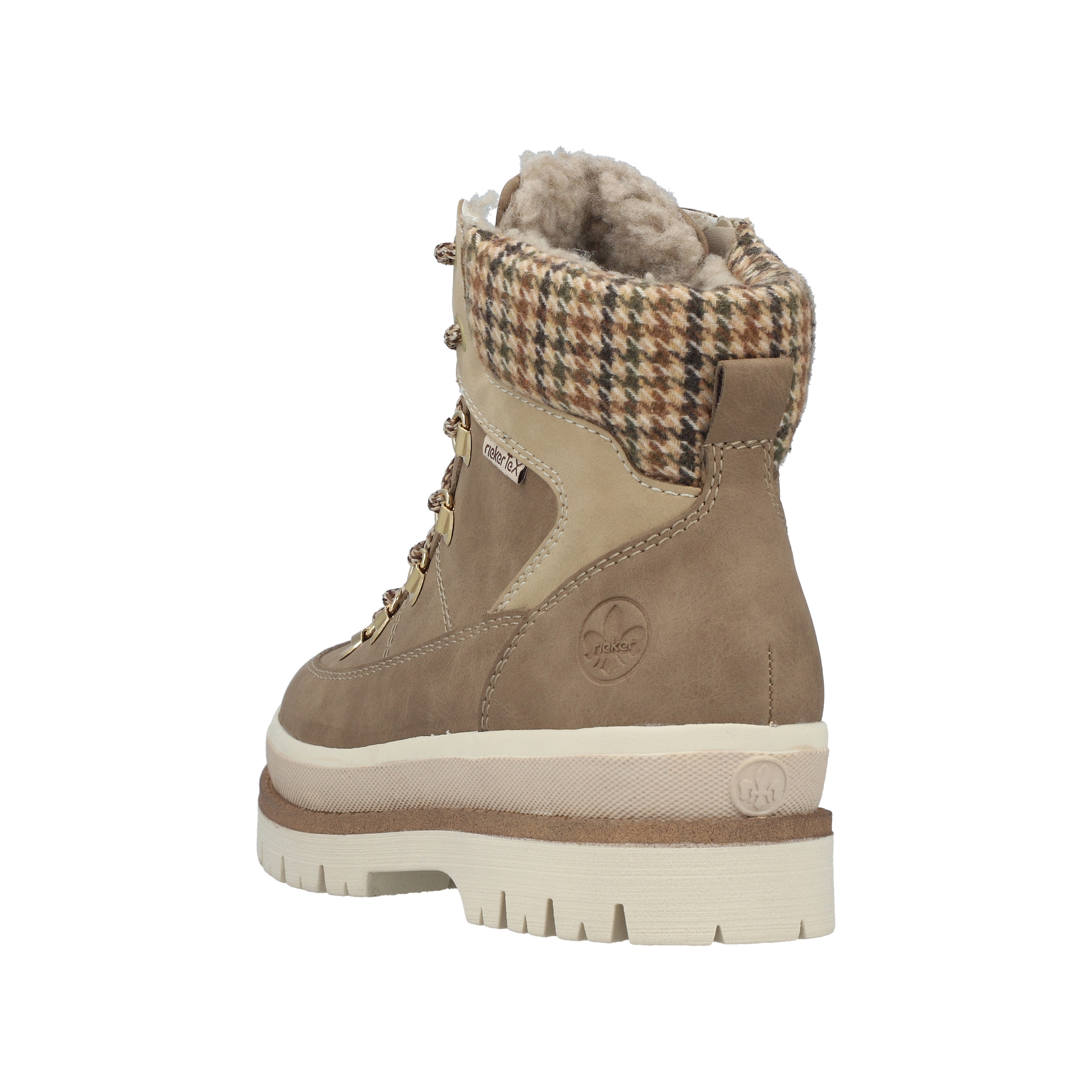 Rieker Winterboots  Winterstiefelette, Outdoorboots mit modischem Kragen