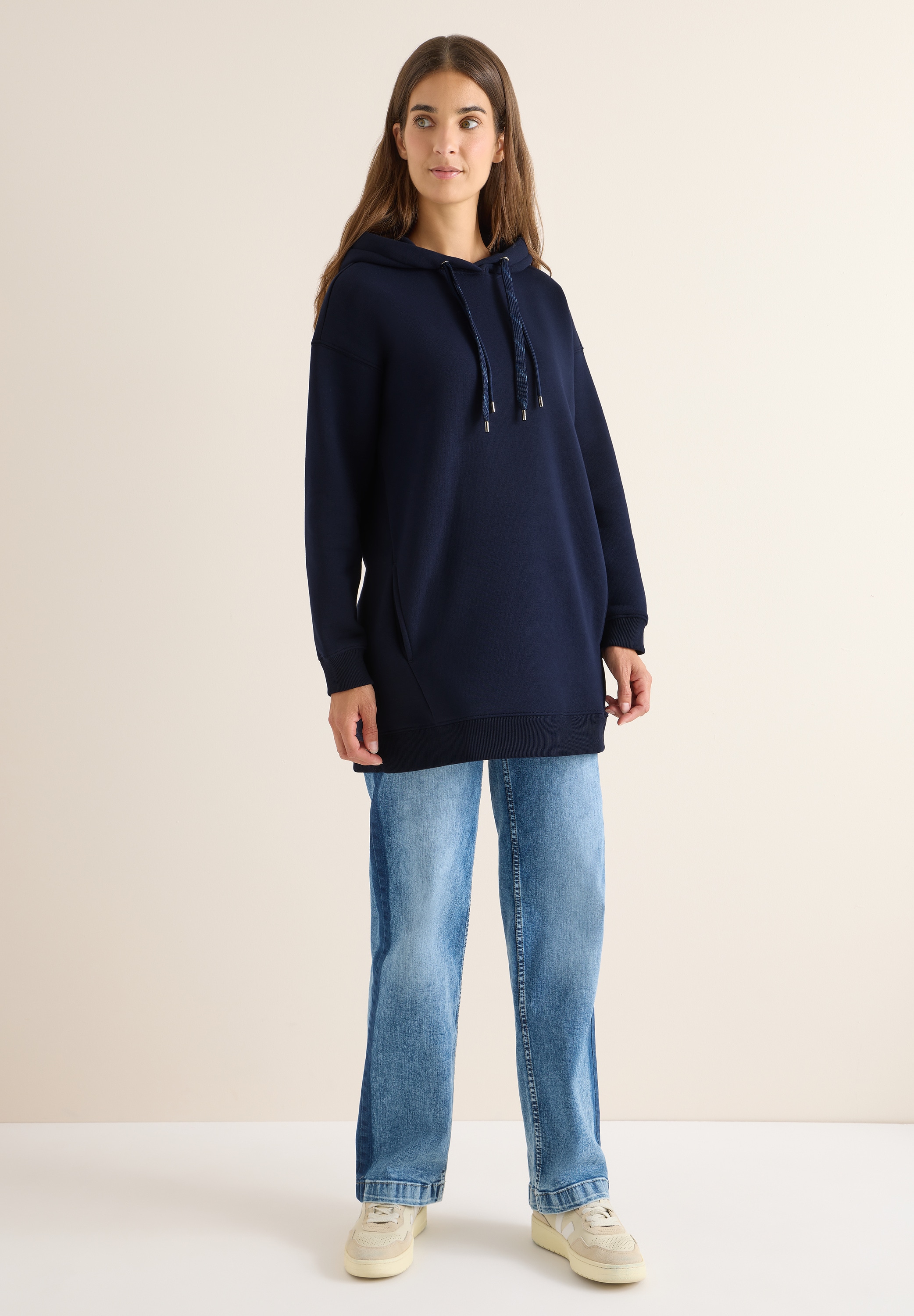 Cecil Hoodie, im soften Baumwoll-Mix