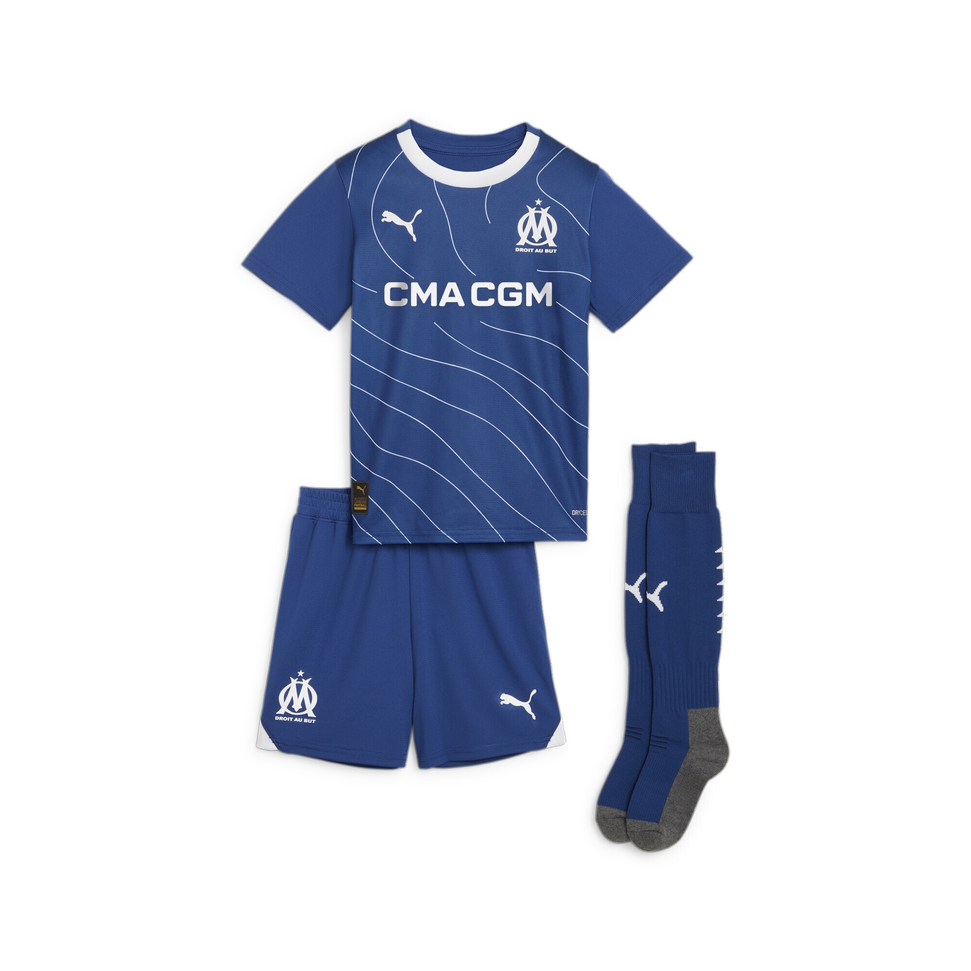 Auswärtstrikot BAUR PUMA Mini-Kit Trainingsanzug »Olympique Jugendliche« de 23/24 Marseille |
