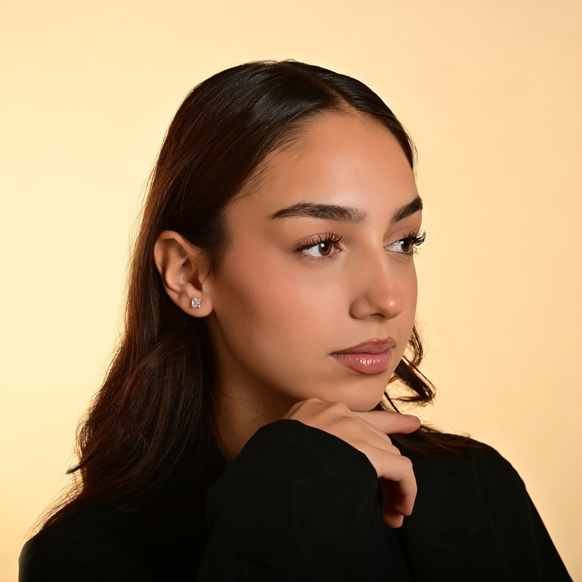 Adelia´s Paar Ohrhänger »Damen Ohrringe – Ohrstecker aus 333 Gold mit Zirkonia« Eine schöne Geschenkidee für jeden Anlass