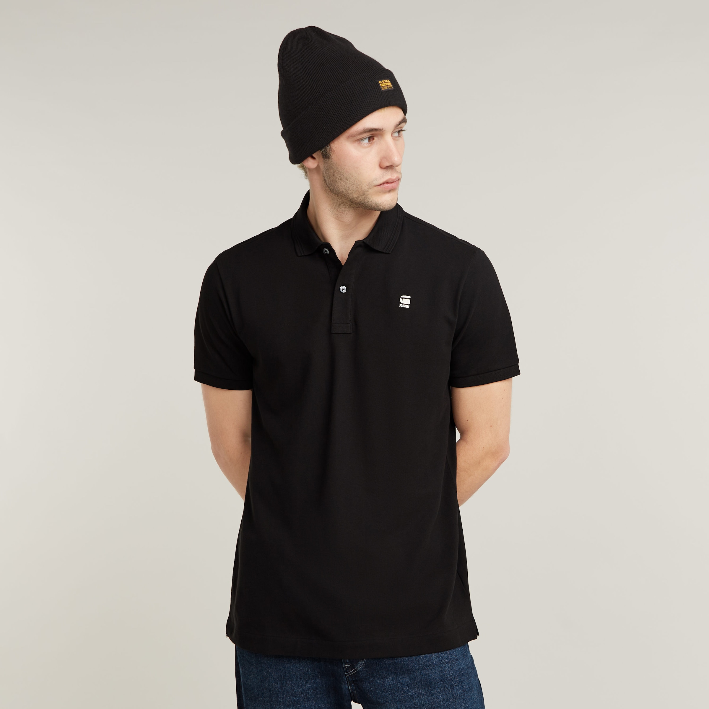 G-STAR Poloshirt "Dunda Slim Fit" Logostickerei auf der Brust günstig online kaufen