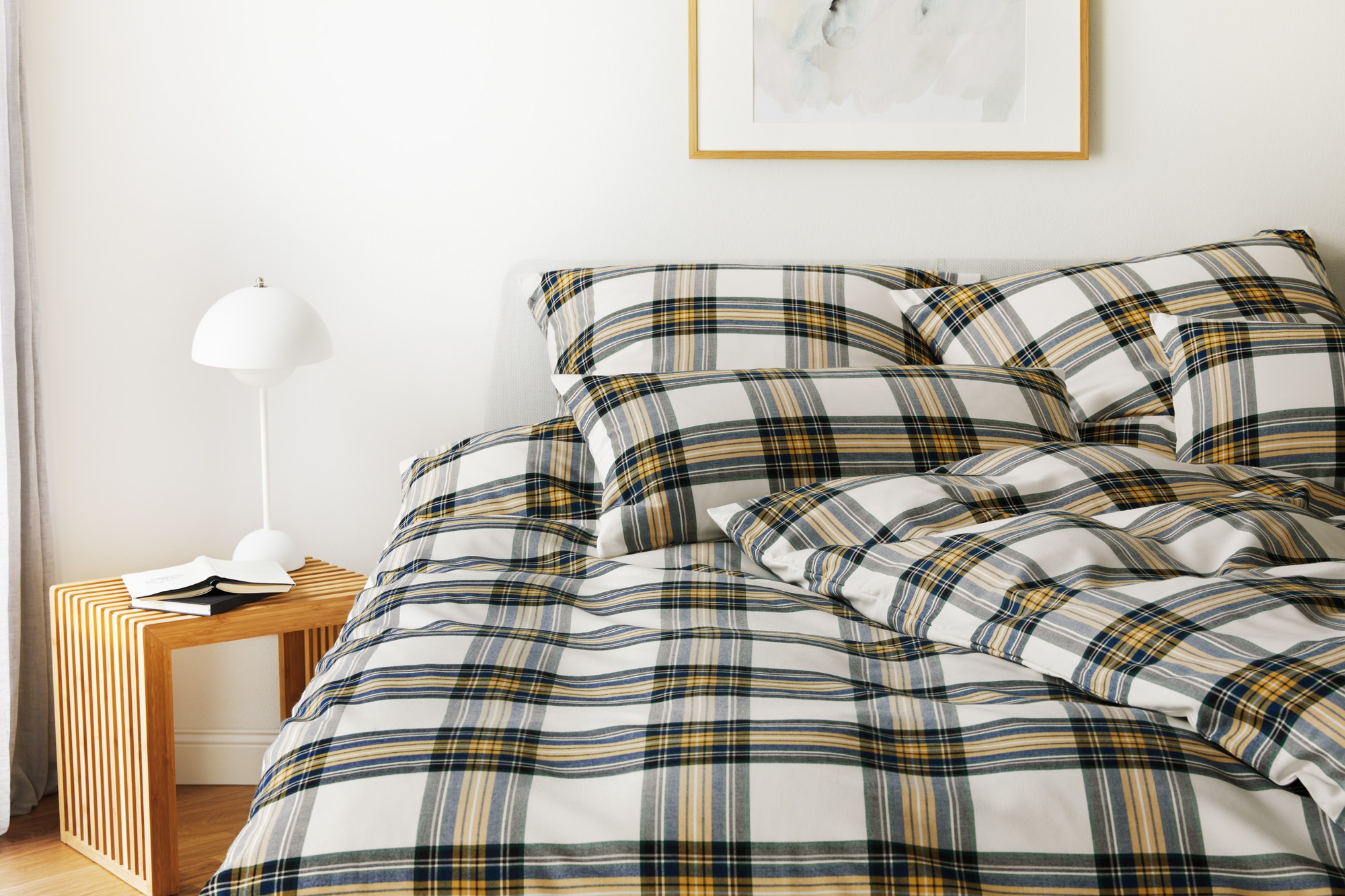 Elegante Bettwäsche "Westminster" 2 Stk. angenehmes Hautgefühl günstig online kaufen