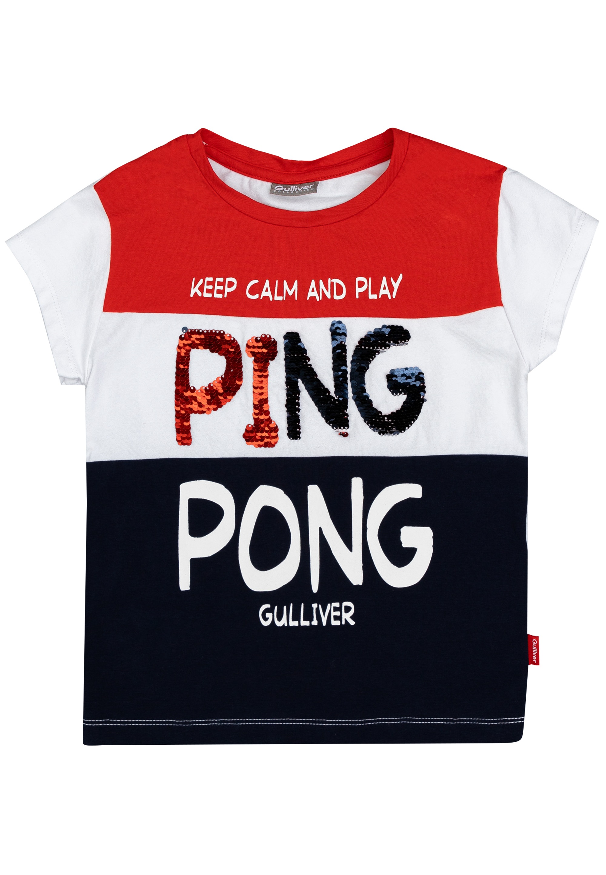 Gulliver T-Shirt, mit BAUR | Color-Blocking-Design kaufen