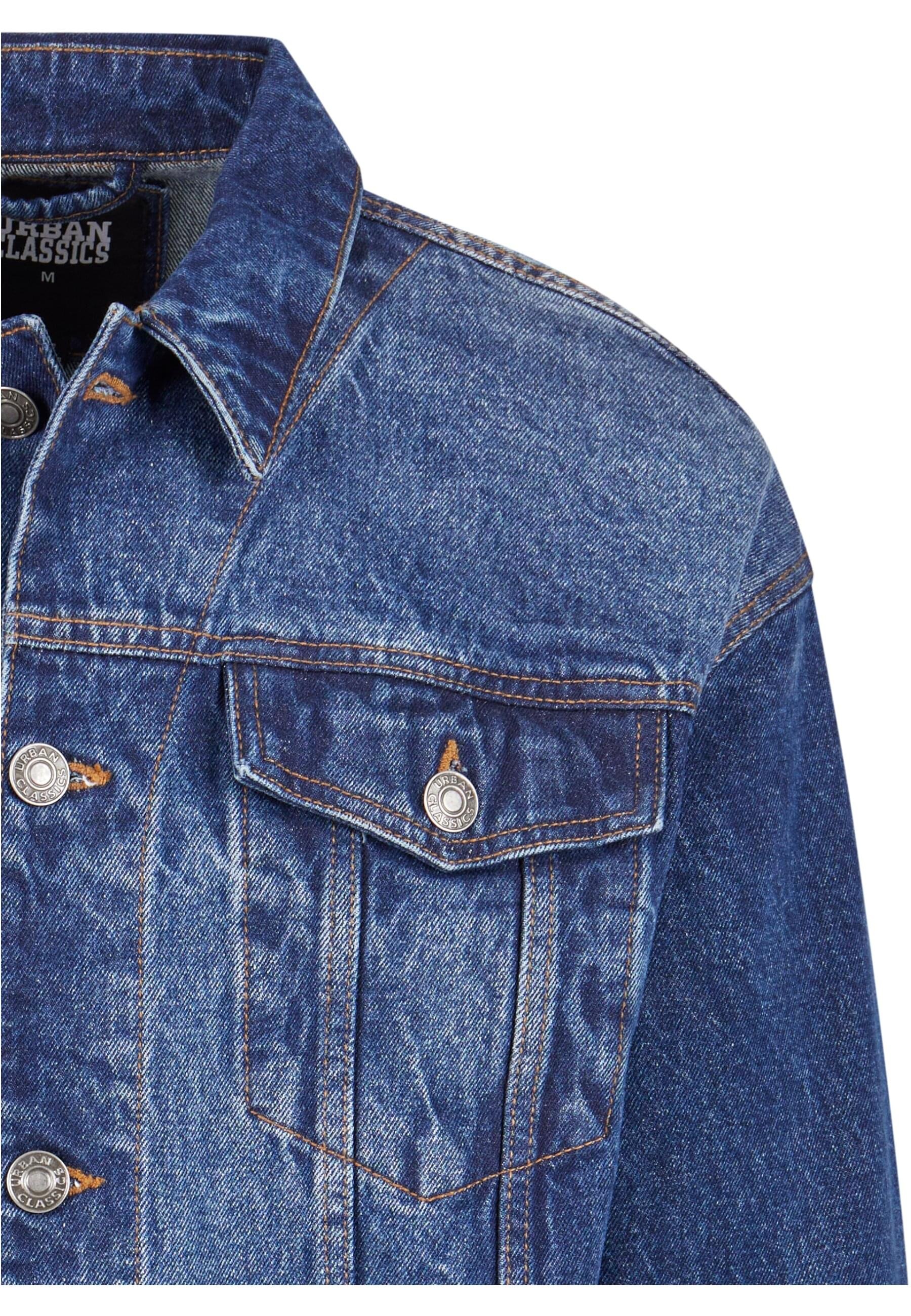 URBAN CLASSICS Jeansjacke »Urban Classics Herren Heavy Ounce Boxy Denim Jacket«, (1 St.), ohne Kapuze
