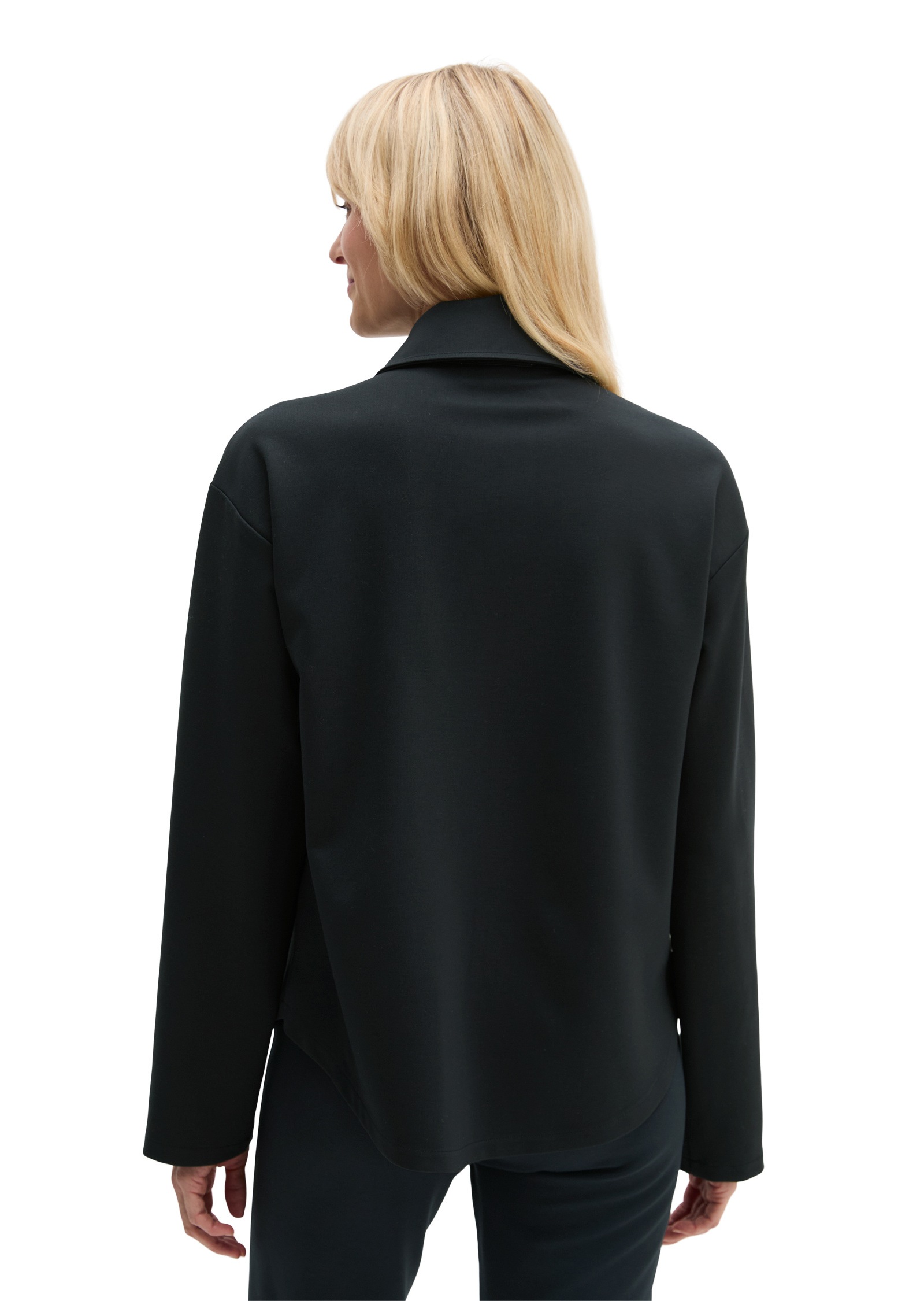 Thumbnail - Marc OPolo Sweatjacke "aus Punto di Roma-Jersey"