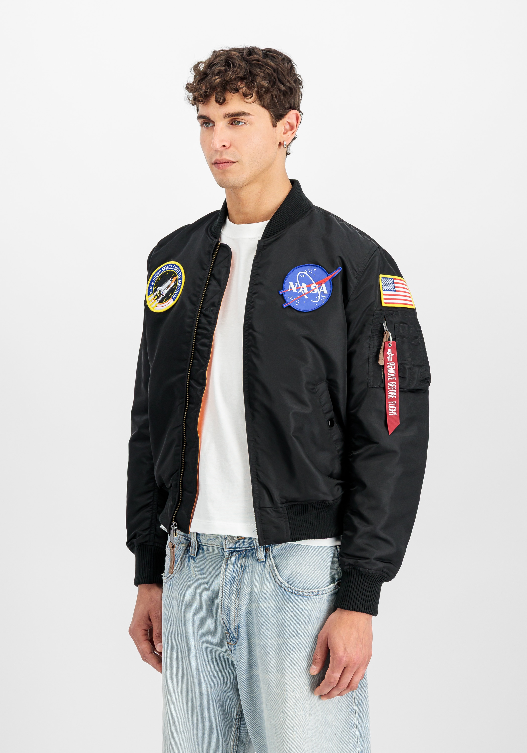 Alpha Industries Bomberjacke »MA-1 VF Vintage Fit NASA«
