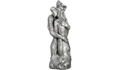 GILDE Dekofigur »Skulptur Embrace, silber«, (1 St.), Dekoobjekt, Höhe 49 cm,... kaufen