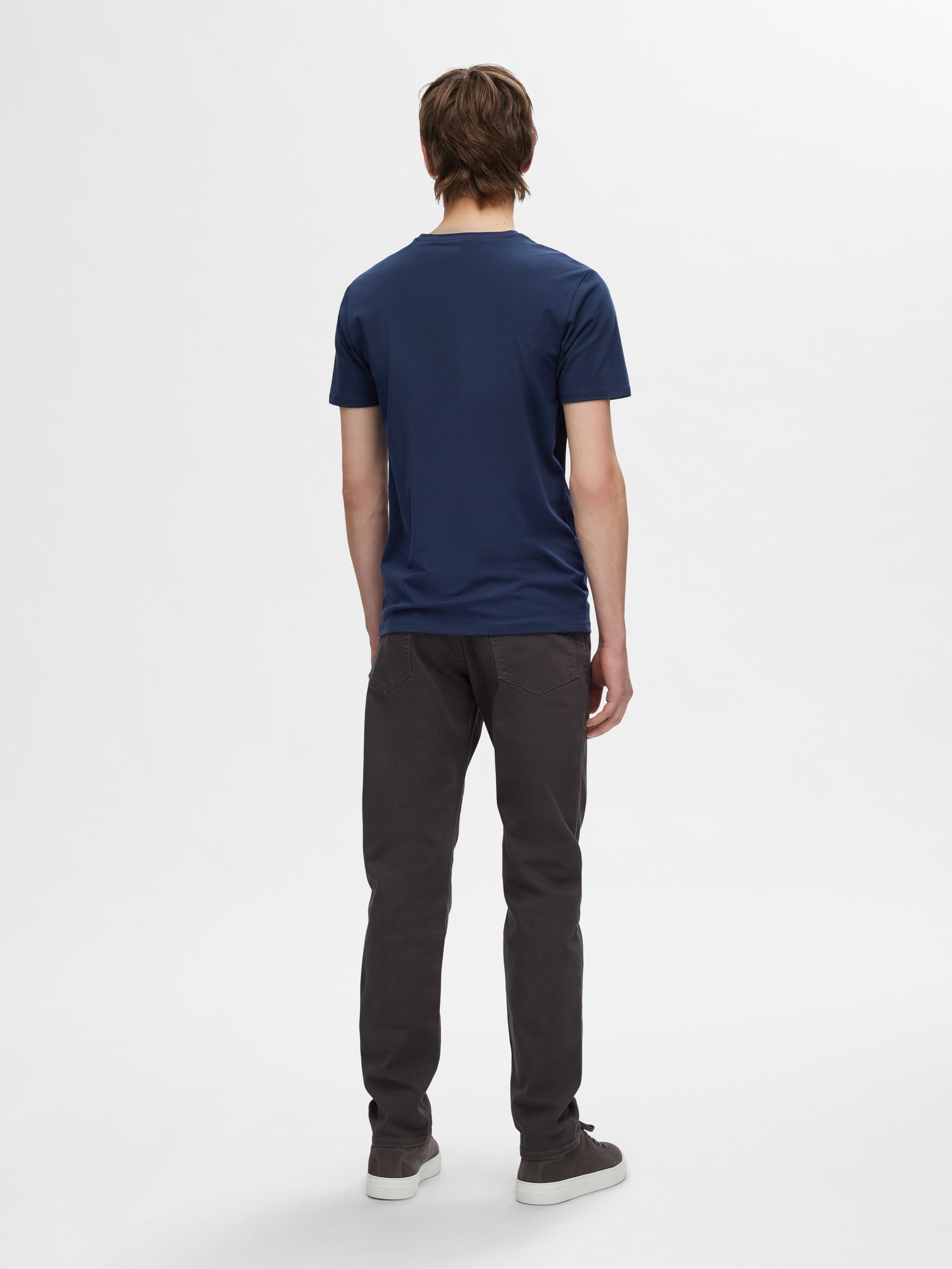 SELECTED T-Shirt »SLHROLAND SS O-NECK TEE 3-PACK NOOS«