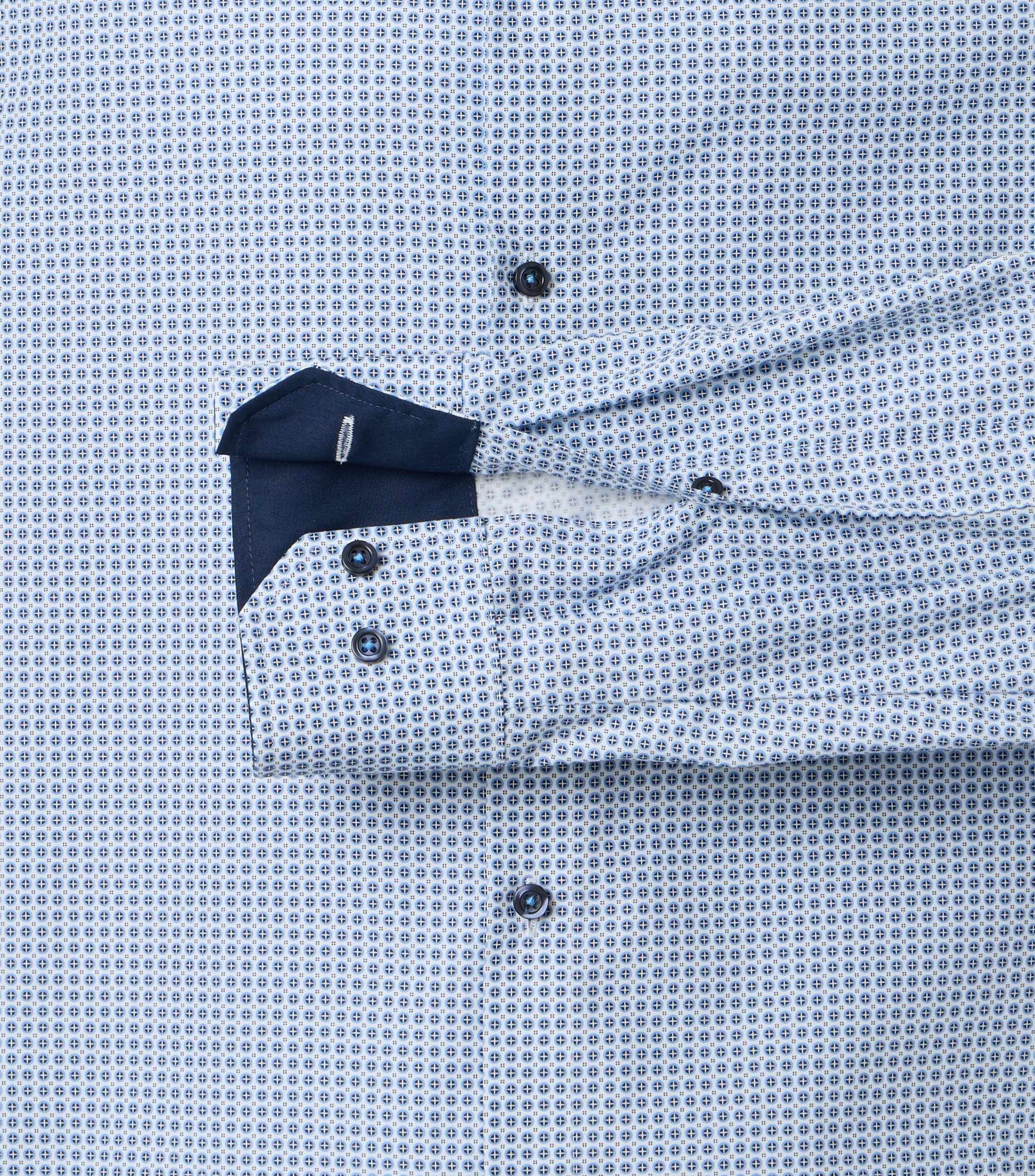 VENTI Businesshemd Print Men Shirt Blue 40 10