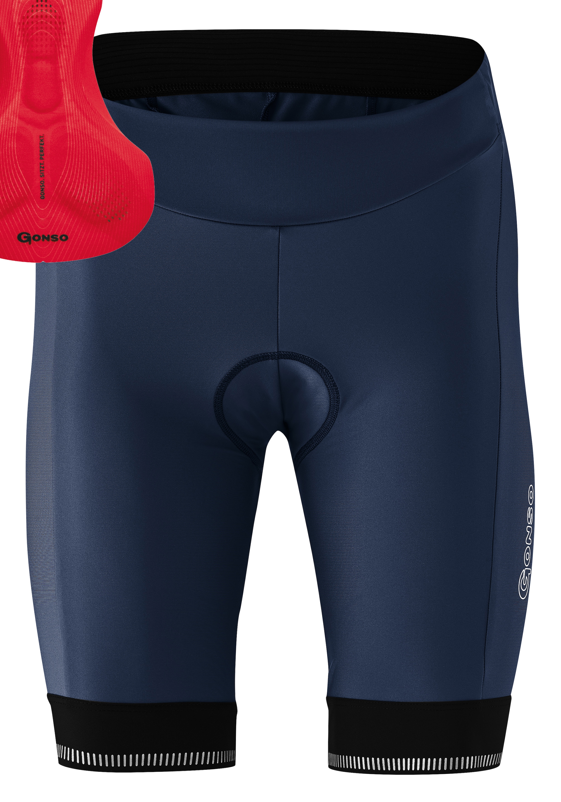 Gonso Fahrradhose "SITIVO W", Damen Radhose mit innovativem Sitzpolsterkonzept