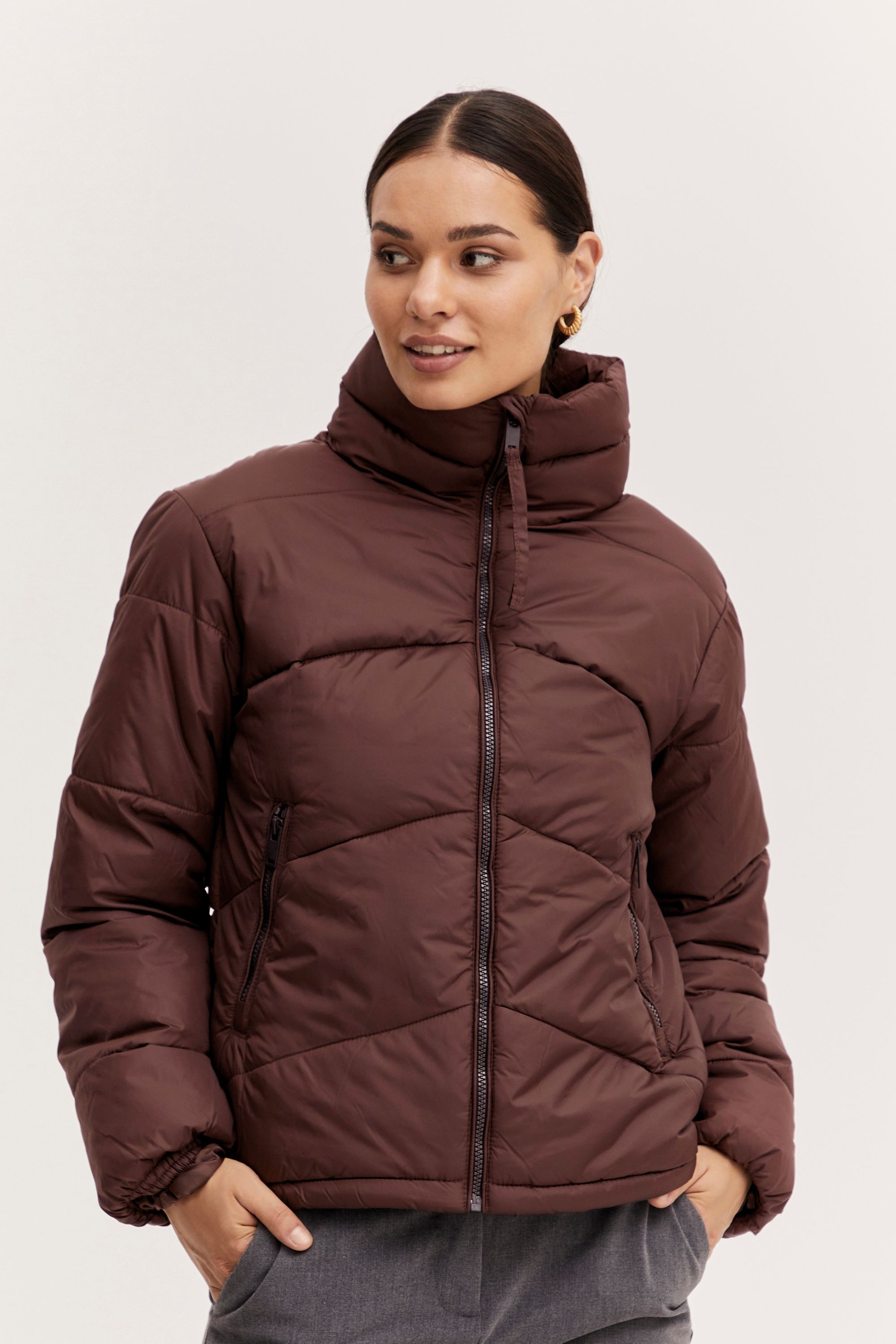 b.young Steppjacke »Steppjacke BYDomina«, ohne Kapuze