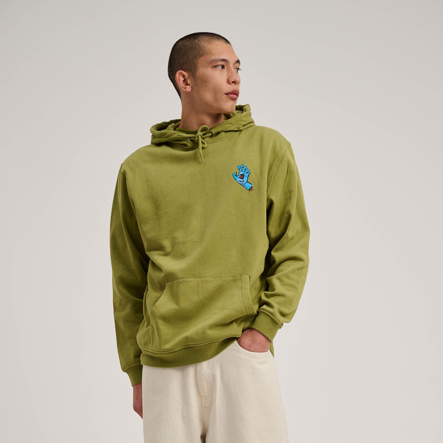 Santa Cruz Kapuzensweatshirt "SCREAMING HAND CHEST HOOD" günstig online kaufen