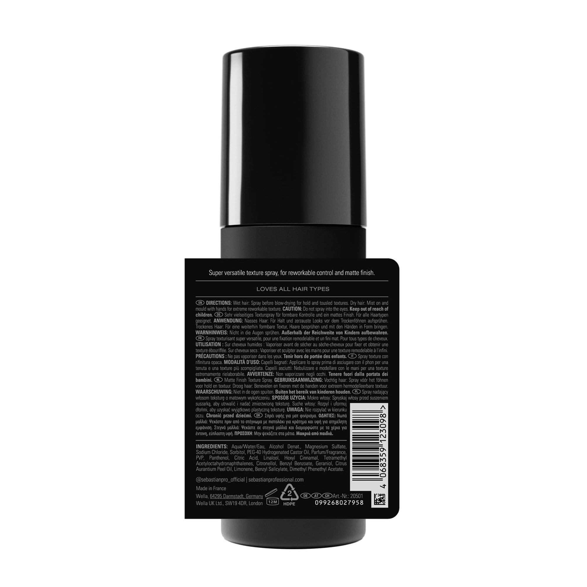 Sebastian Professional Haarpflege-Spray »Texture Maker« für strukturierte Looks, flüssige Textur