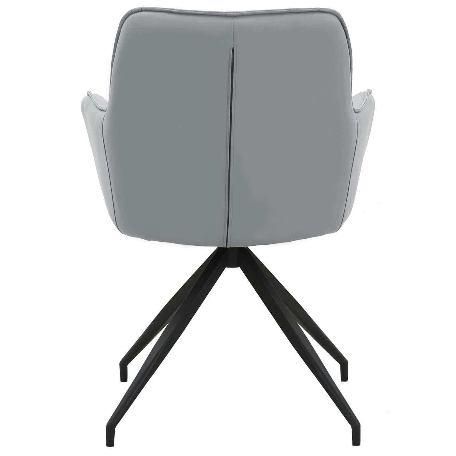 OTTO home Esszimmerstuhl »Cardiff« () 1 Stk.Sitzschale 360° drehbar, Kunstleder Bezug, Sitzhöhe 49 cm