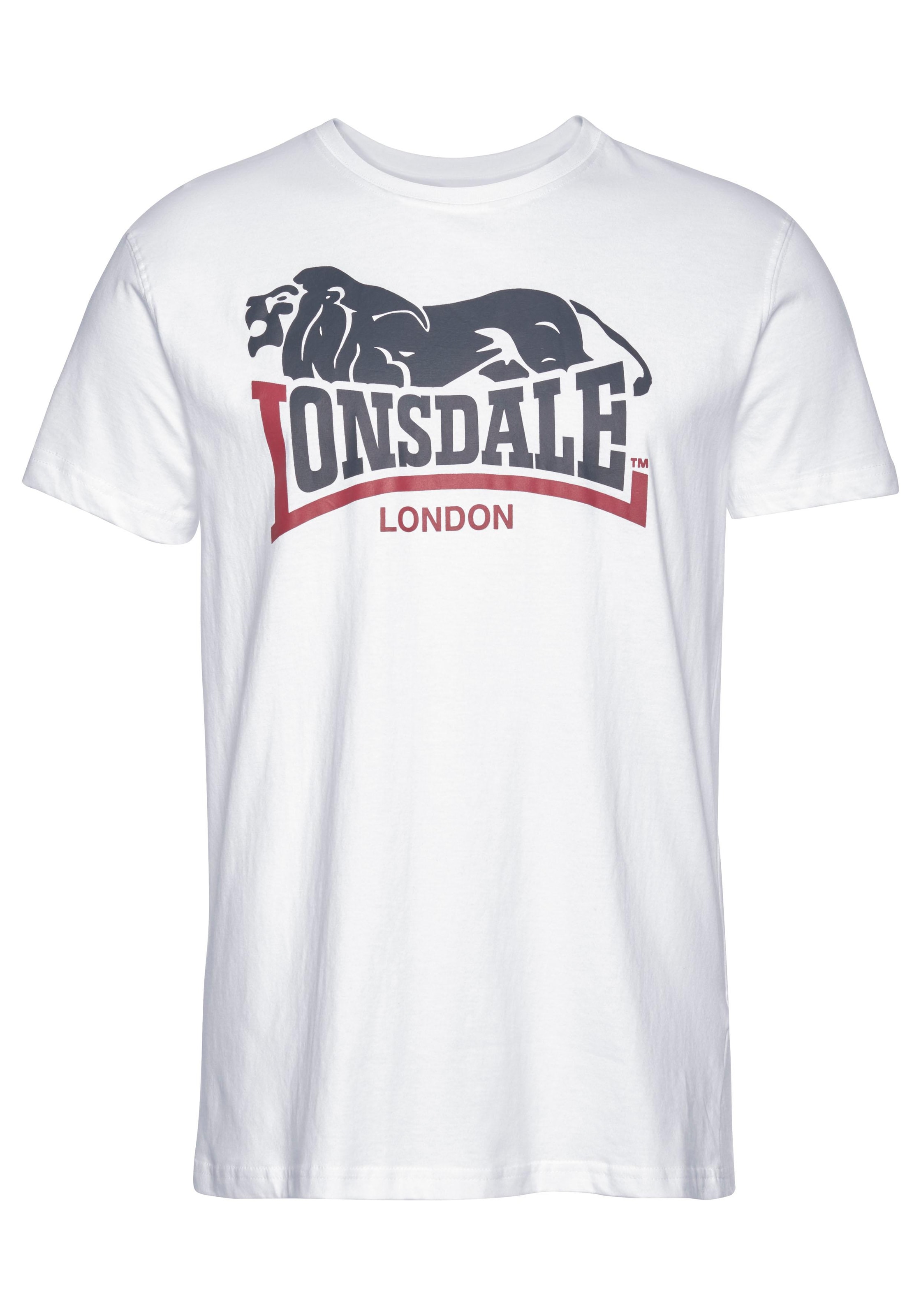 Lonsdale T-Shirt »LOSCOE«, (Packung, 2 tlg., 2er-Pack)