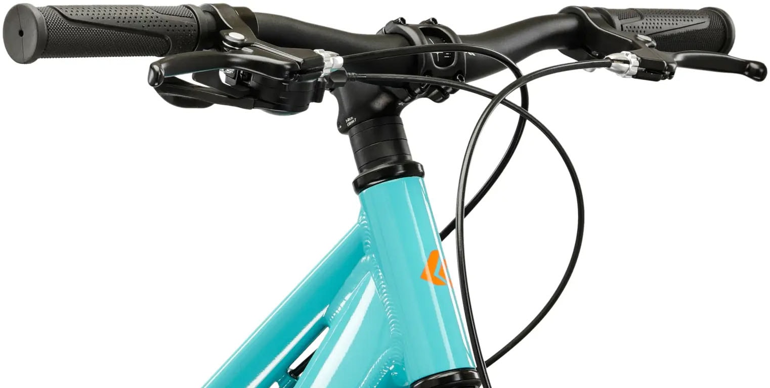 Kross Kinderfahrrad »KROSS Kinderad 24" Hexagon JR 1.0 Blau 8 Gänge 2026« 8 Gang Shimano TOURNEY TX800 Schaltwerk Kettenschaltung