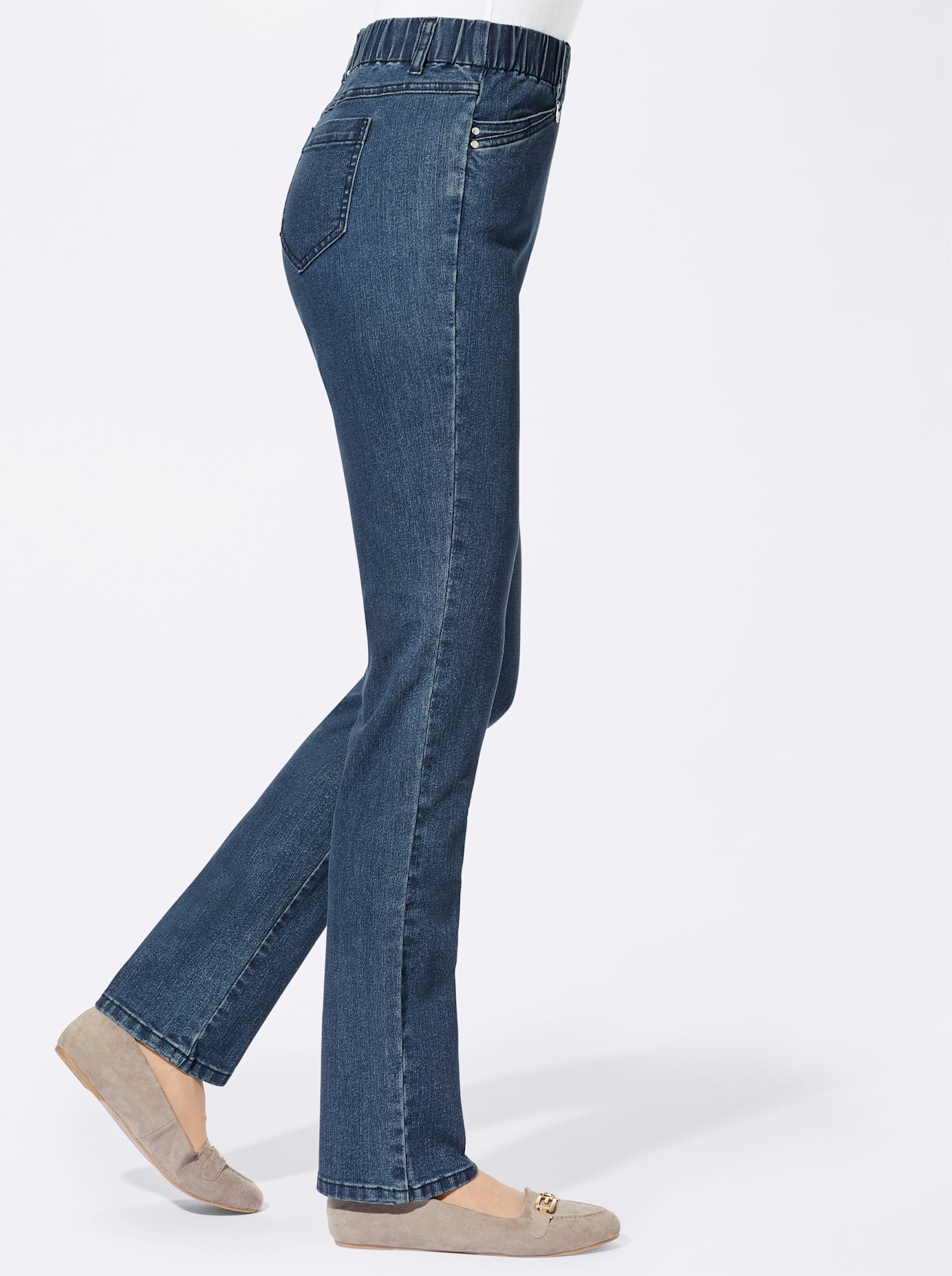 Casual Looks Bequeme Jeans, (1 tlg.)