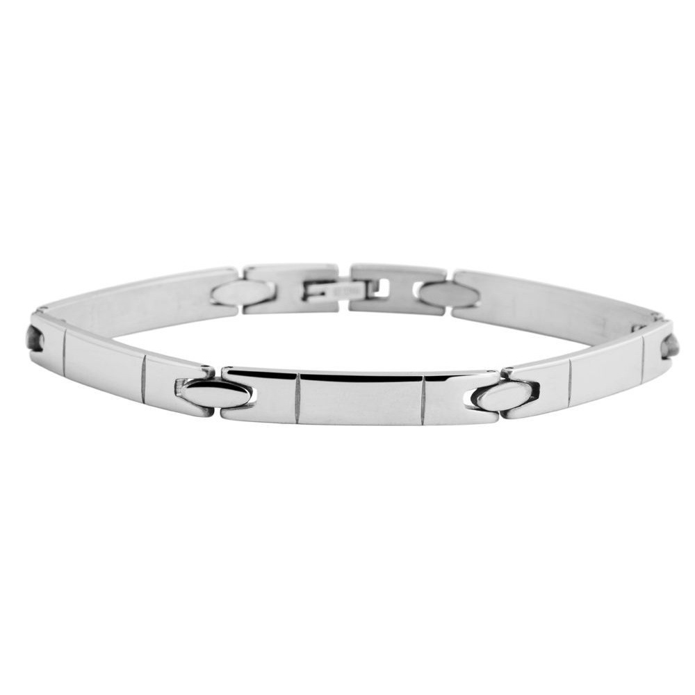 Adelia´s Gliederarmband »Damen Armband – Gliederarmband aus Edelstahl 20 cm« Perfekt zum Verschenken an besondere Menschen