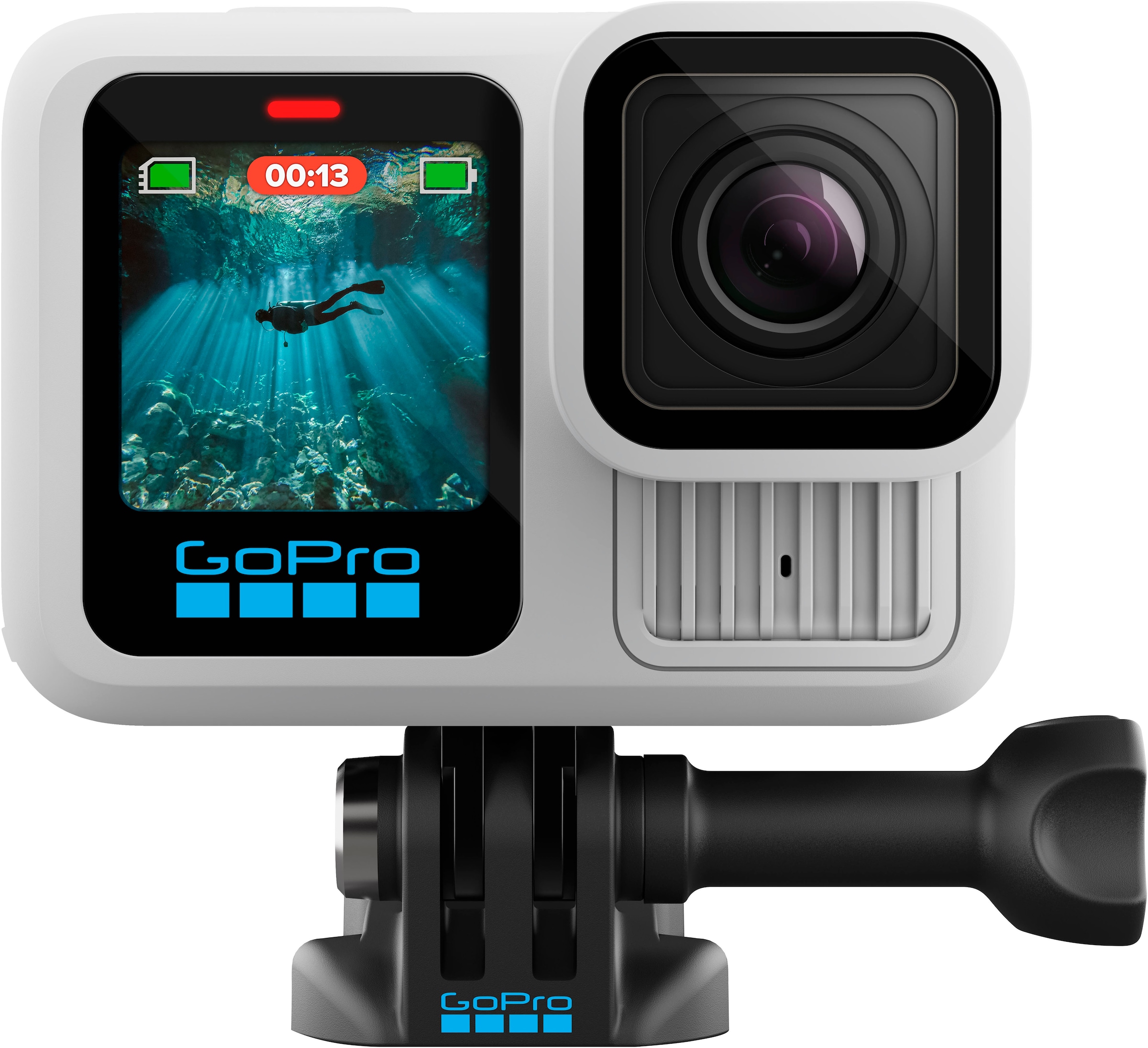 GoPro Action Cam »HERO13 LIMITED EDITION in Polar White«, 5,3K, Bluetooth-WLAN (Wi-Fi)