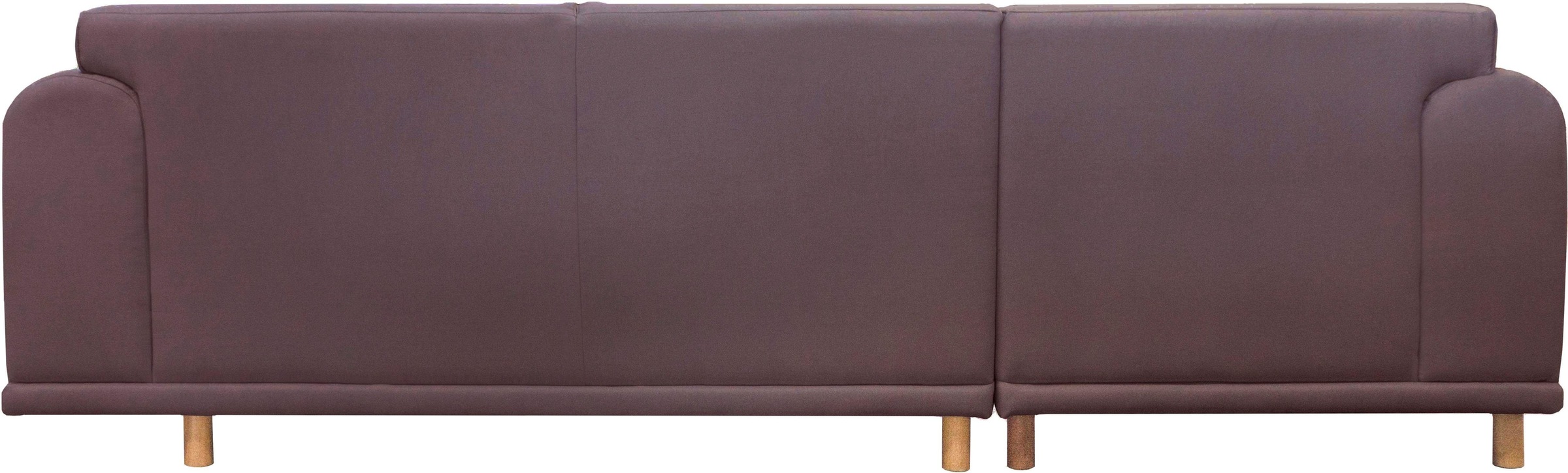 andas Ecksofa »Maroon L-Form«, in skandinavischem Design, mit losen Kissen