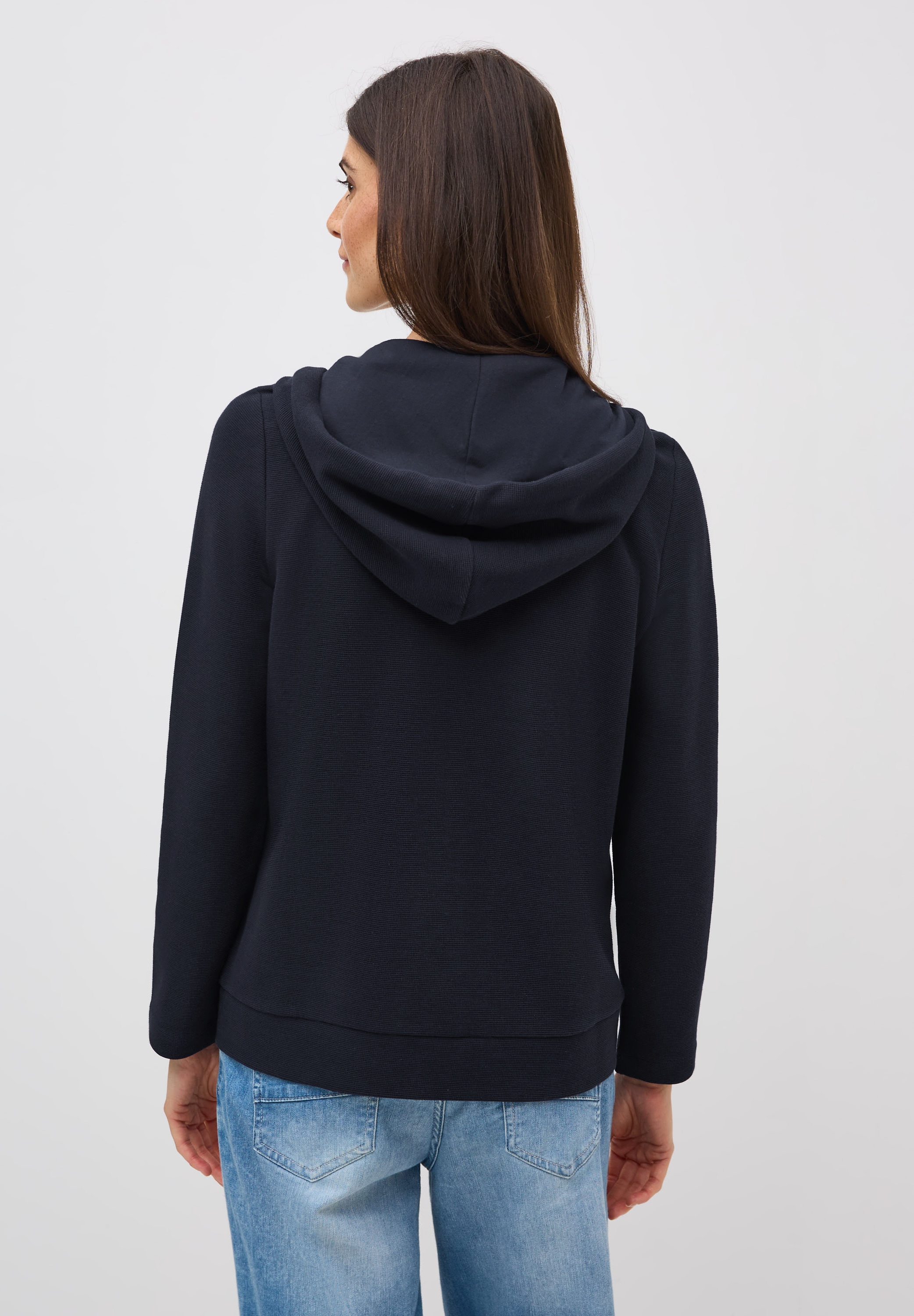 Cecil Sweatjacke, mit Kängurutasche