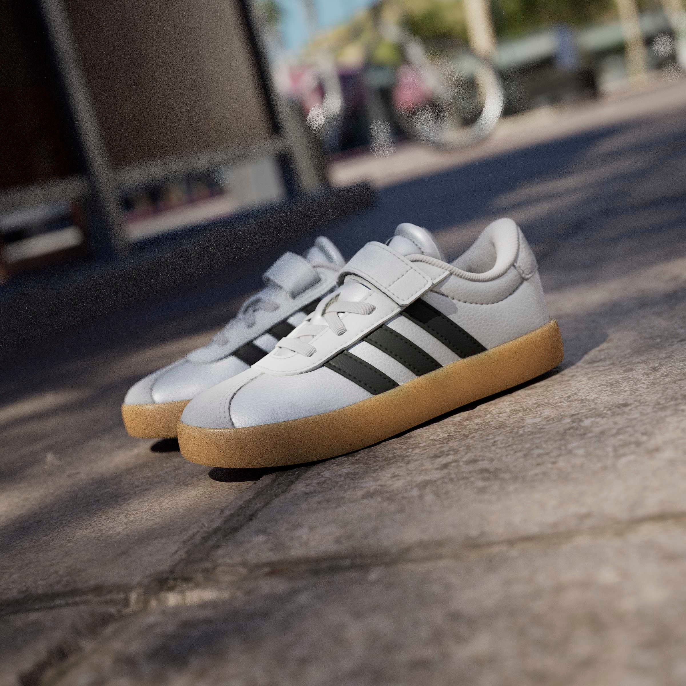 adidas Sportswear Sneaker »VL COURT 3.0 KIDS«  mit Klettverschluss, für Kinder & Jugendliche