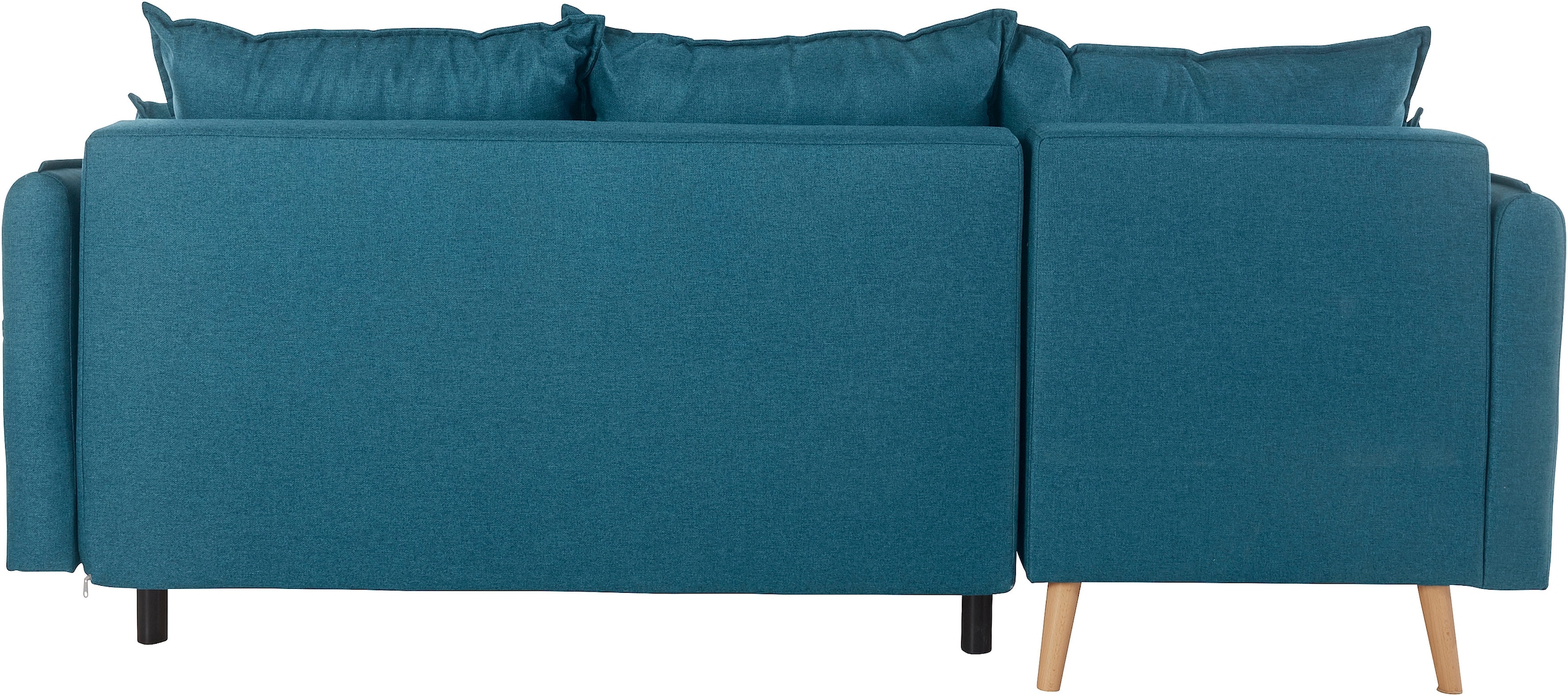Home affaire Ecksofa »Granbo L-Form«, incl. Bettfunktion und Bettkasten, Federkern-Polsterung, Seitentasche