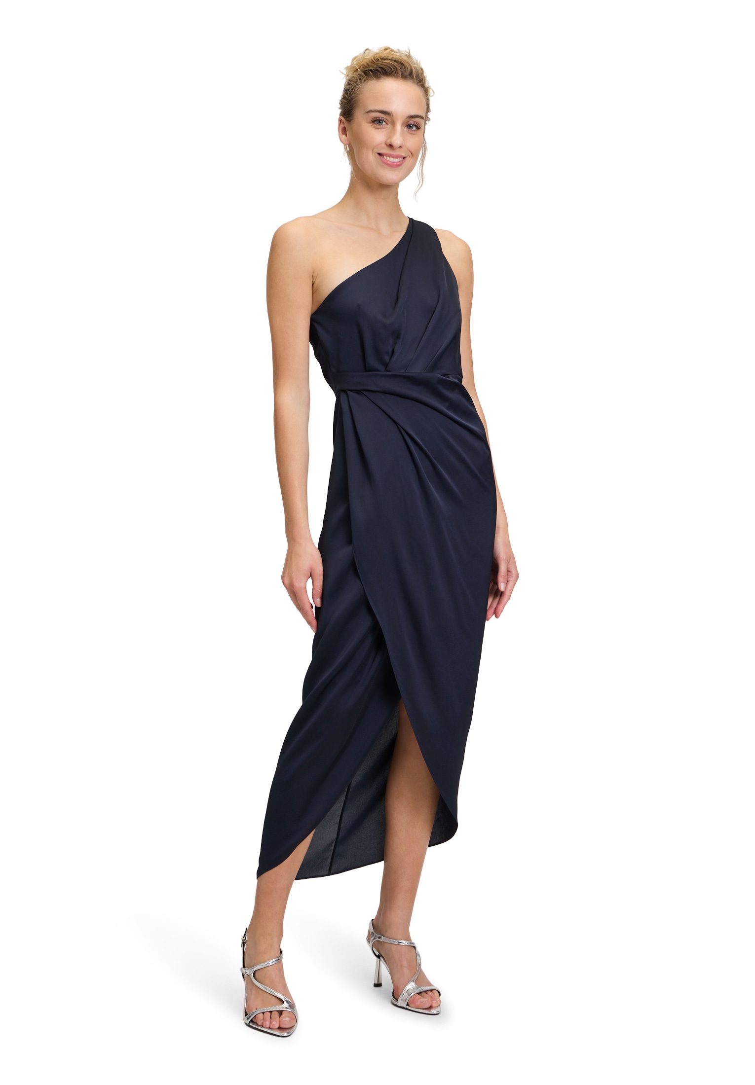Vera Mont Abendkleid "Vera Mont Damen Abendkleid mit Raffung", Material günstig online kaufen