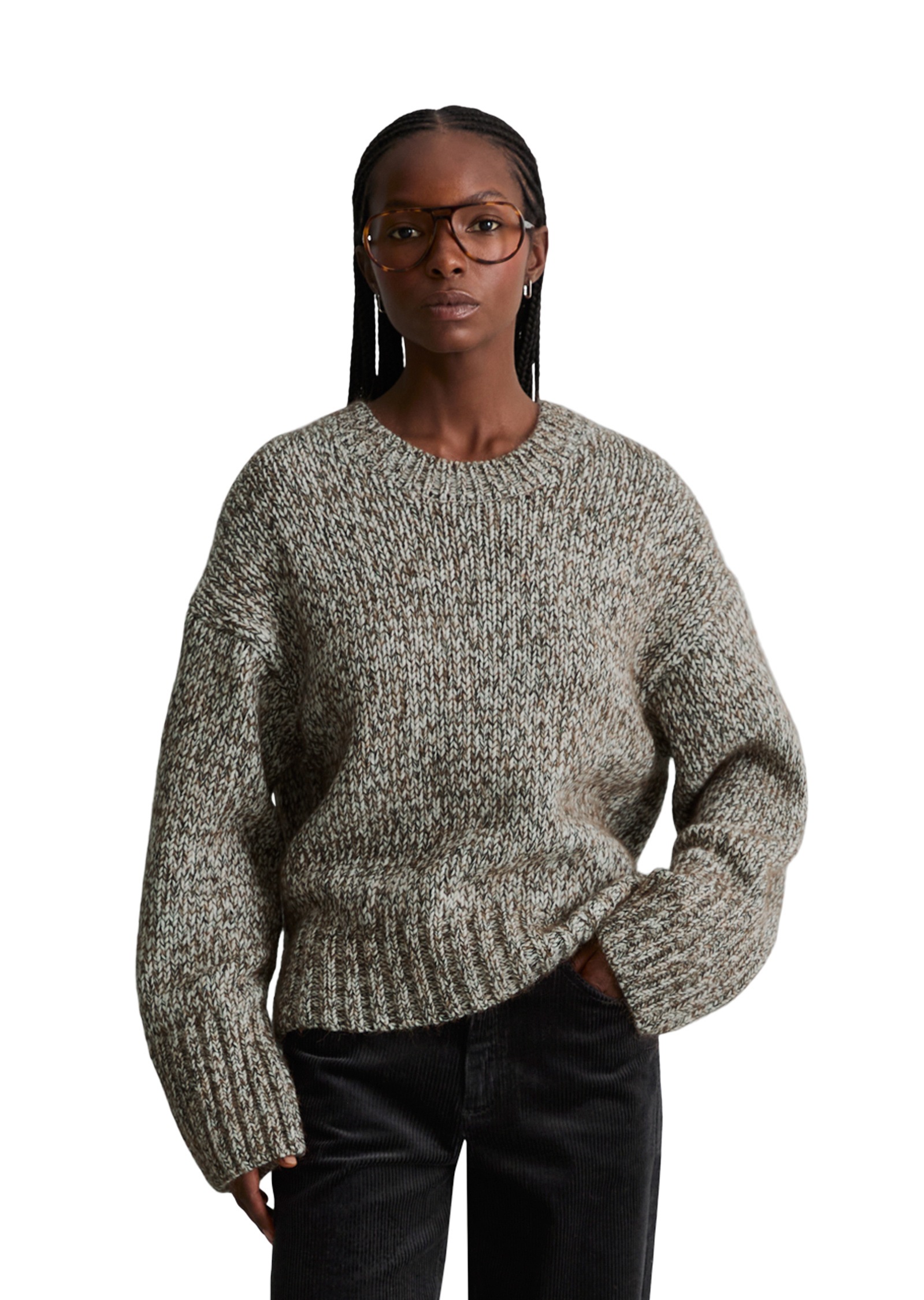 Marc OPolo DENIM Strickpullover "aus Schurwolle-Alpakawolle-Mix"