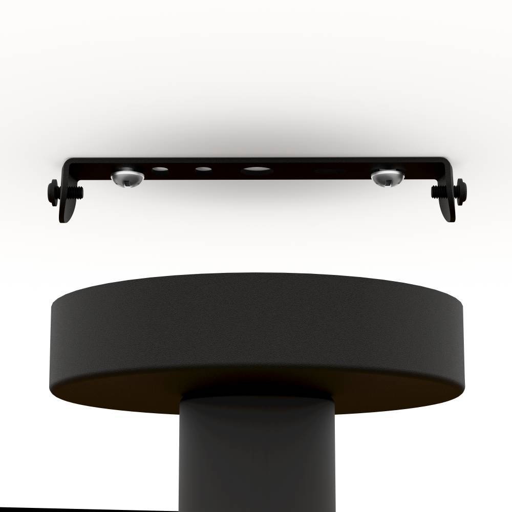 EGLO Deckenleuchte »LEOMINSTER«, 1 flammig, Leuchtmittel E27 | ohne Leuchtmittel, Deckenleuchte, Wohnzimmerlampe, Metall in Schwarz und Bambus, Ø 45 cm