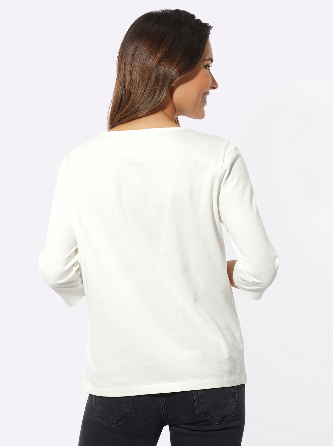 Classic Basics Rundhalsshirt »Rundhals-Shirt«, (1 tlg.)