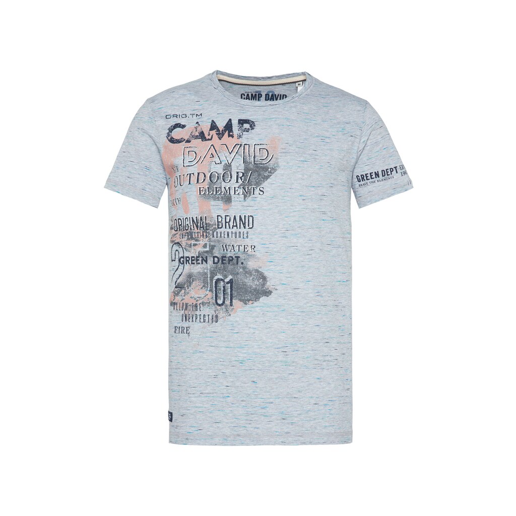 CAMP DAVID Rundhalsshirt