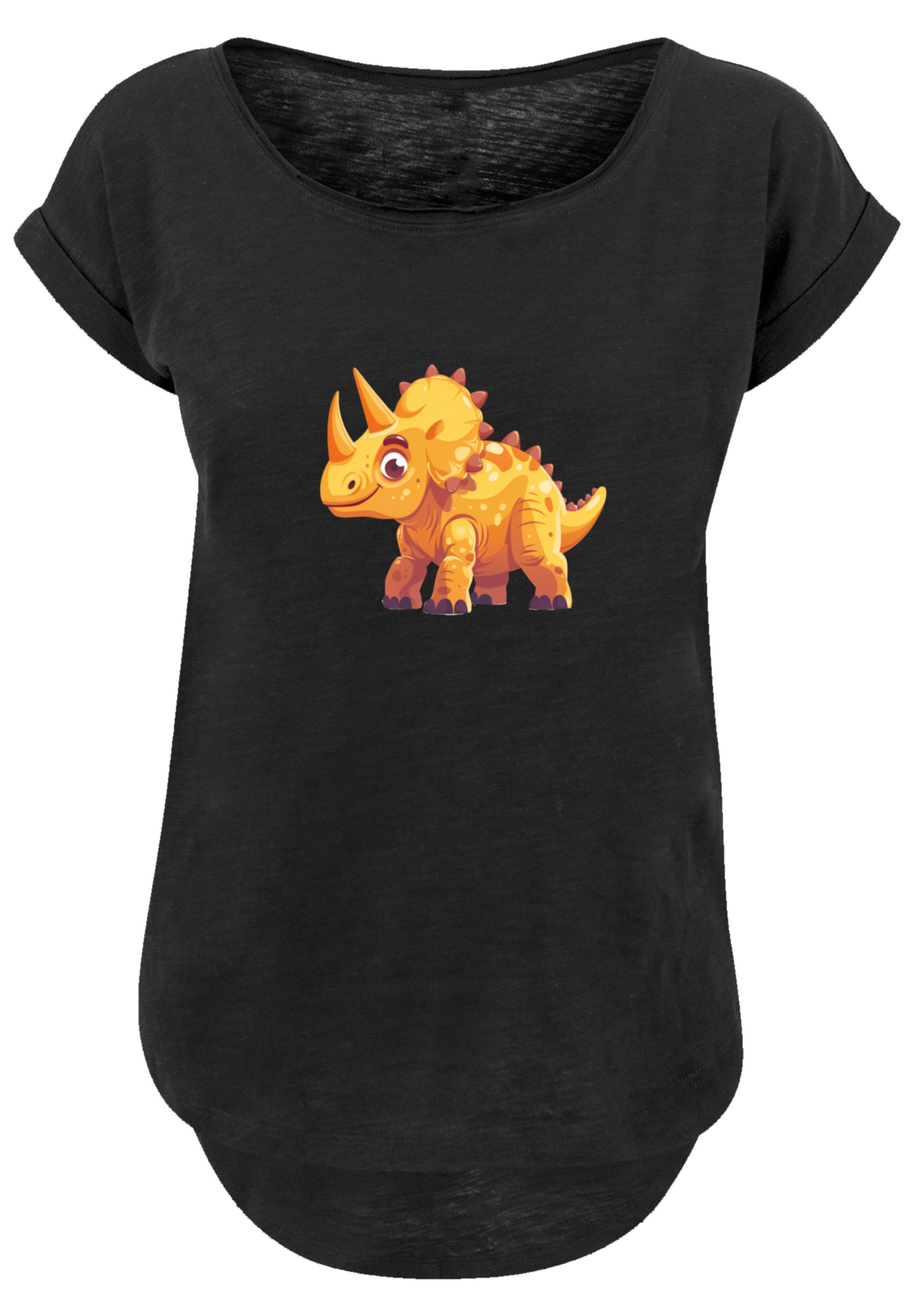 F4NT4STIC T-Shirt »Süßer Triceratops Dinosaurier«, Premium Qualität