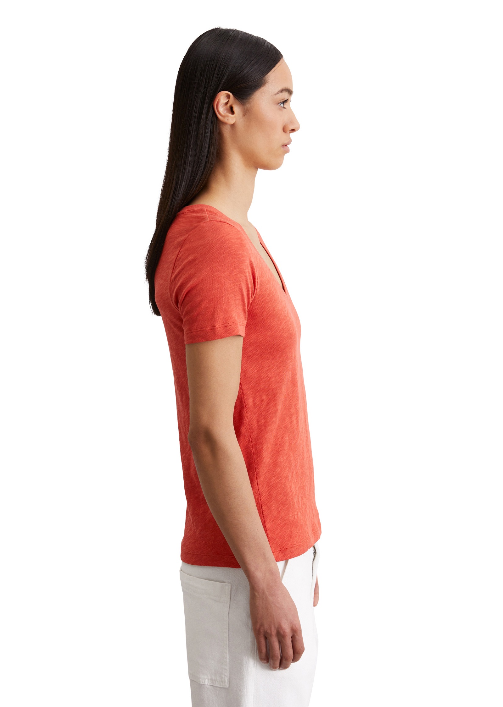 Marc OPolo T-Shirt "aus Organic Cotton Slub Jersey" günstig online kaufen