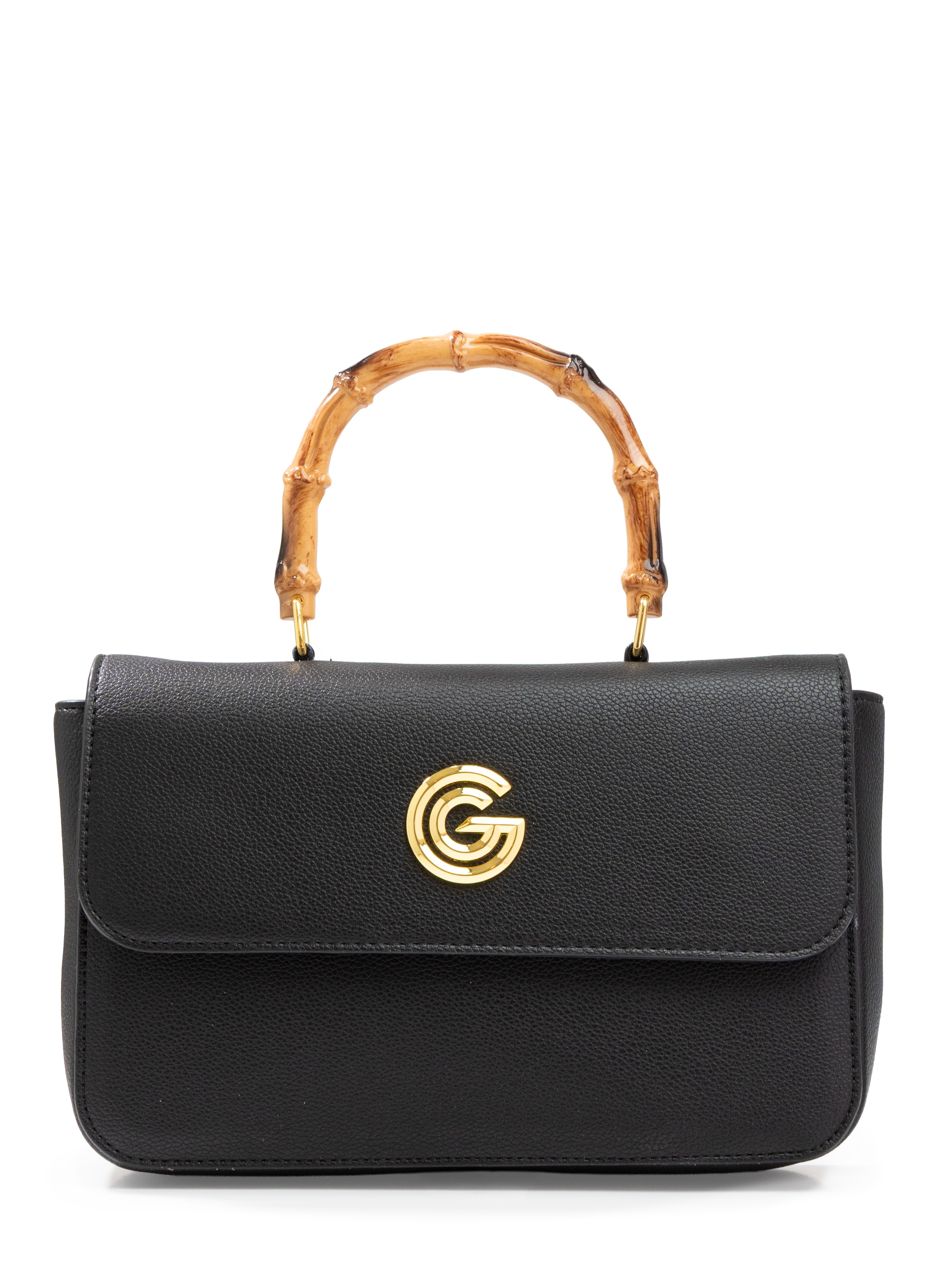Gabriella GUCCI Handtasche »AGATHA« Damen Henkeltasche, Schultertasche, Umhängetasche mit Logoapplikation